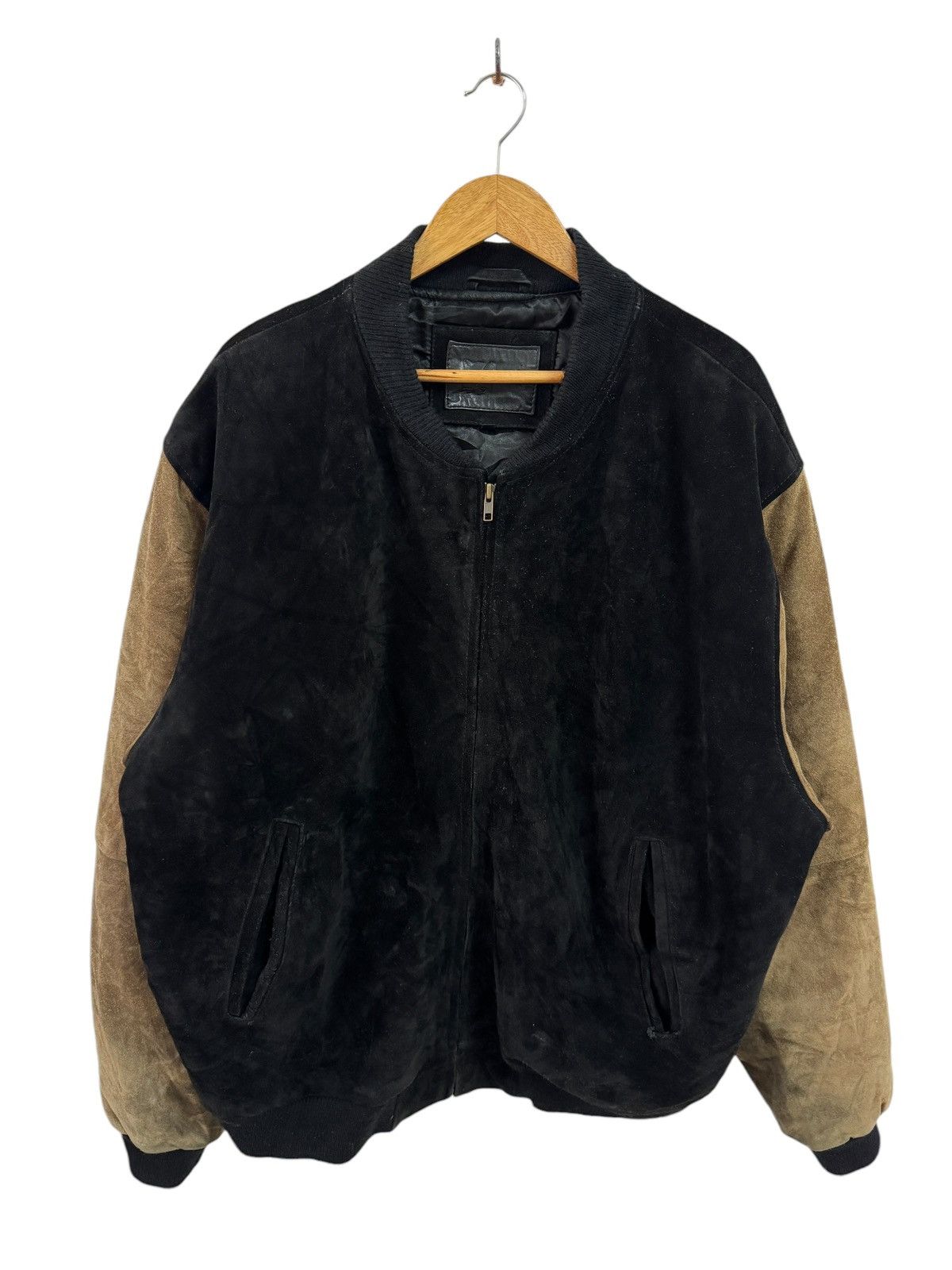Japanese Brand Vintage Japanese Suede Leather Jacket lgb jacket Size US XL / EU 56 / 4 - 1 Thumbnail