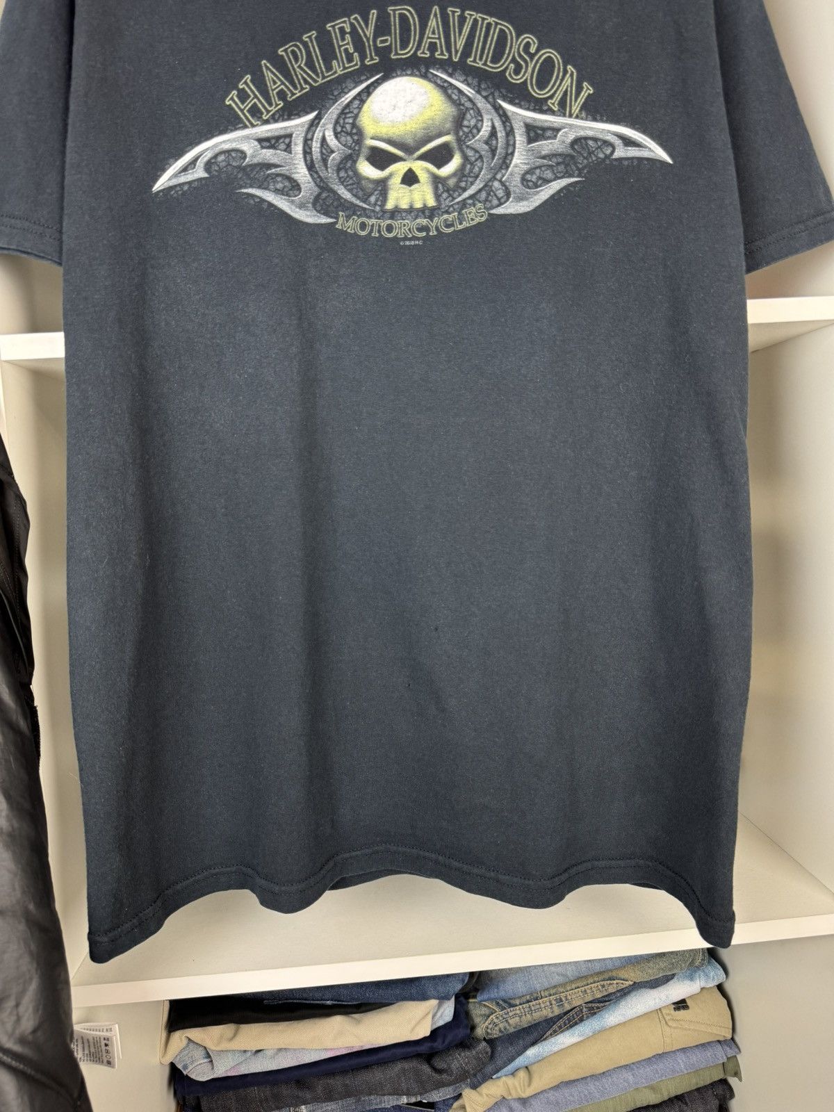 Harley Davidson Vintage 2000s Harley Davidson Sydney Australia T-shirt Size US L / EU 52-54 / 3 - 15 Thumbnail