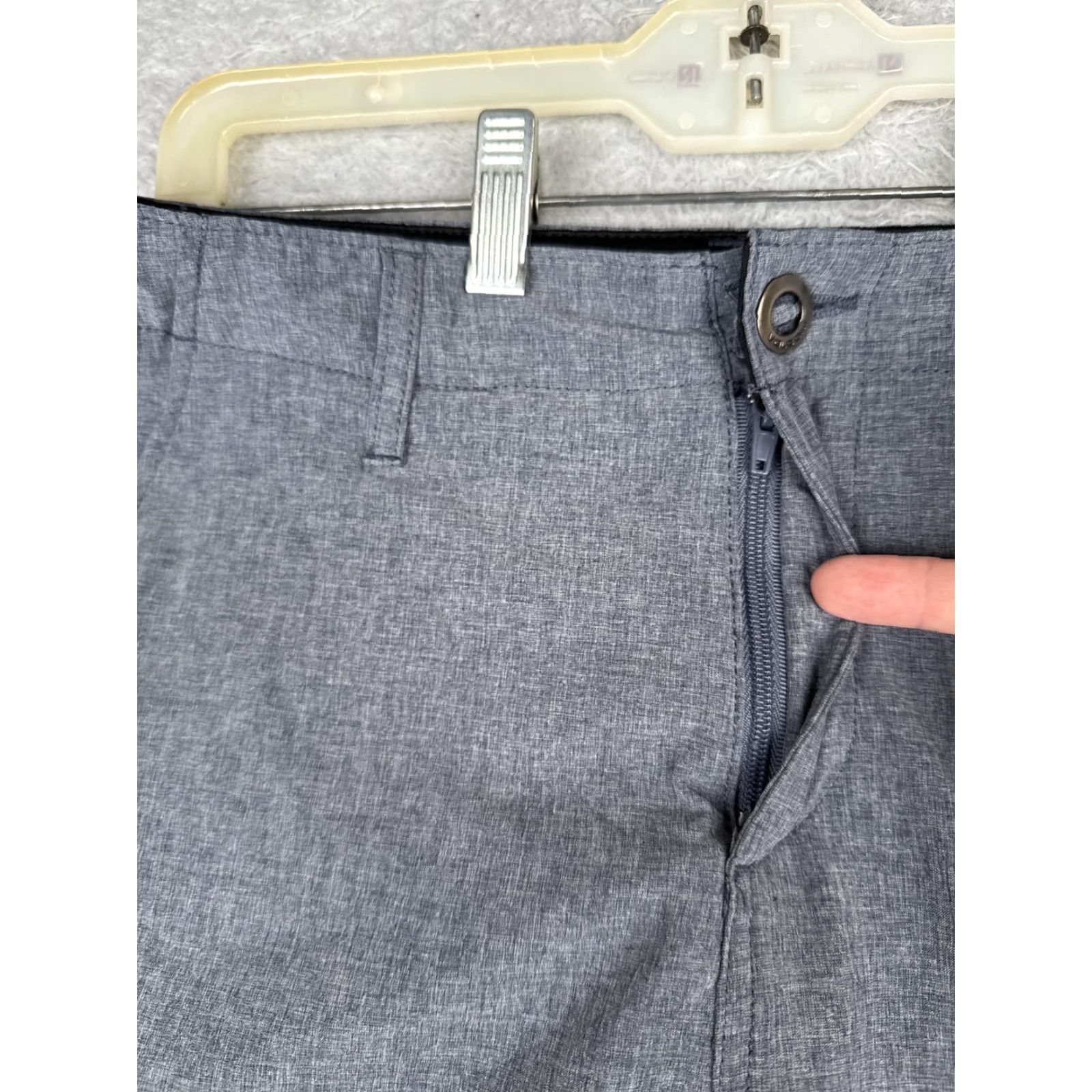 Volcom Volcom Hybrid Shorts Mens 28 Gray Surf & Turf 4-Way Stretch 9 Inseam Quick Dry Size US 28 / EU 44 - 6 Thumbnail