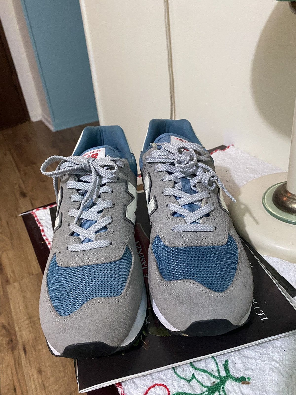 New Balance New balance 574 blue and grey Size US 11.5 / EU 44-45 - 1 Thumbnail