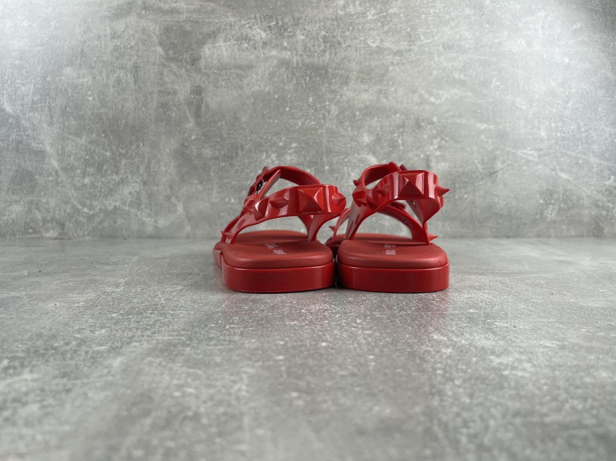Jun Takahashi × Melissa × Undercover Melisa Undercover Jun Takahashi Avant Garde Red Sandals Size US 7 / IT 37 - 6 Thumbnail