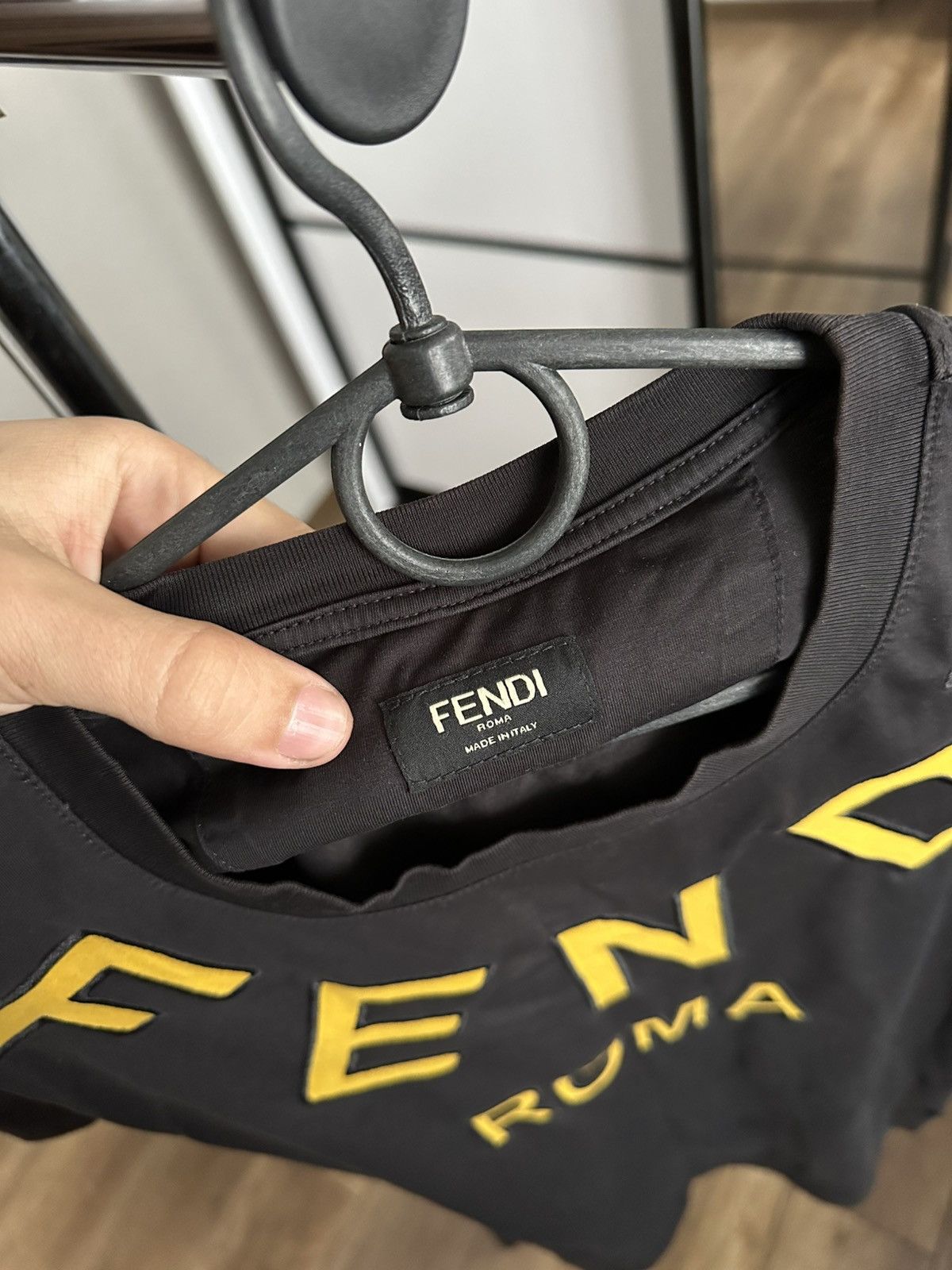 Fendi Fendi Roma Italy T-Shirt Size US L / EU 52-54 / 3 - 9 Thumbnail