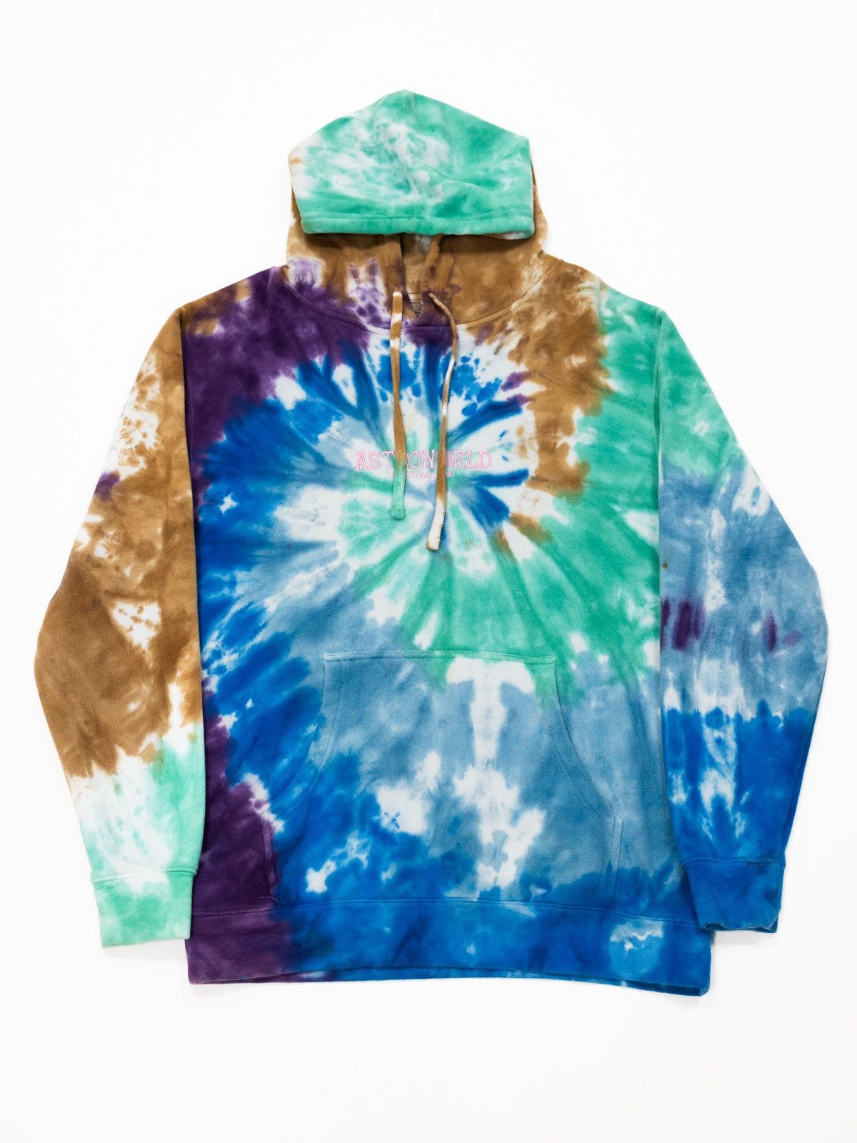 Astroworld tie dye sweatshirt clearance