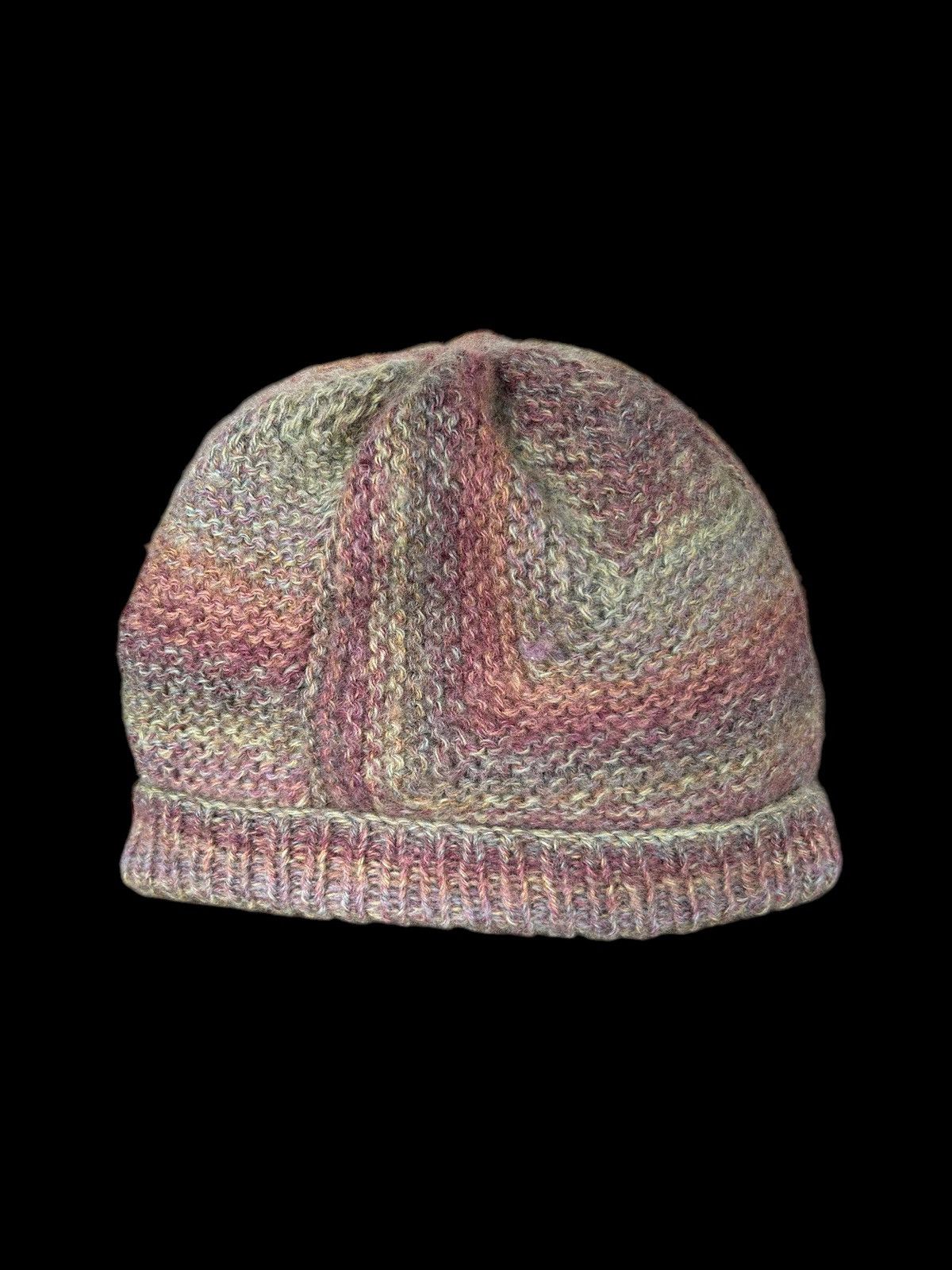 Japanese Brand × Kapital × Vintage Crochet Knitted handmade Beanie Hats Rare☠️☠️ Size ONE SIZE - 1 Thumbnail