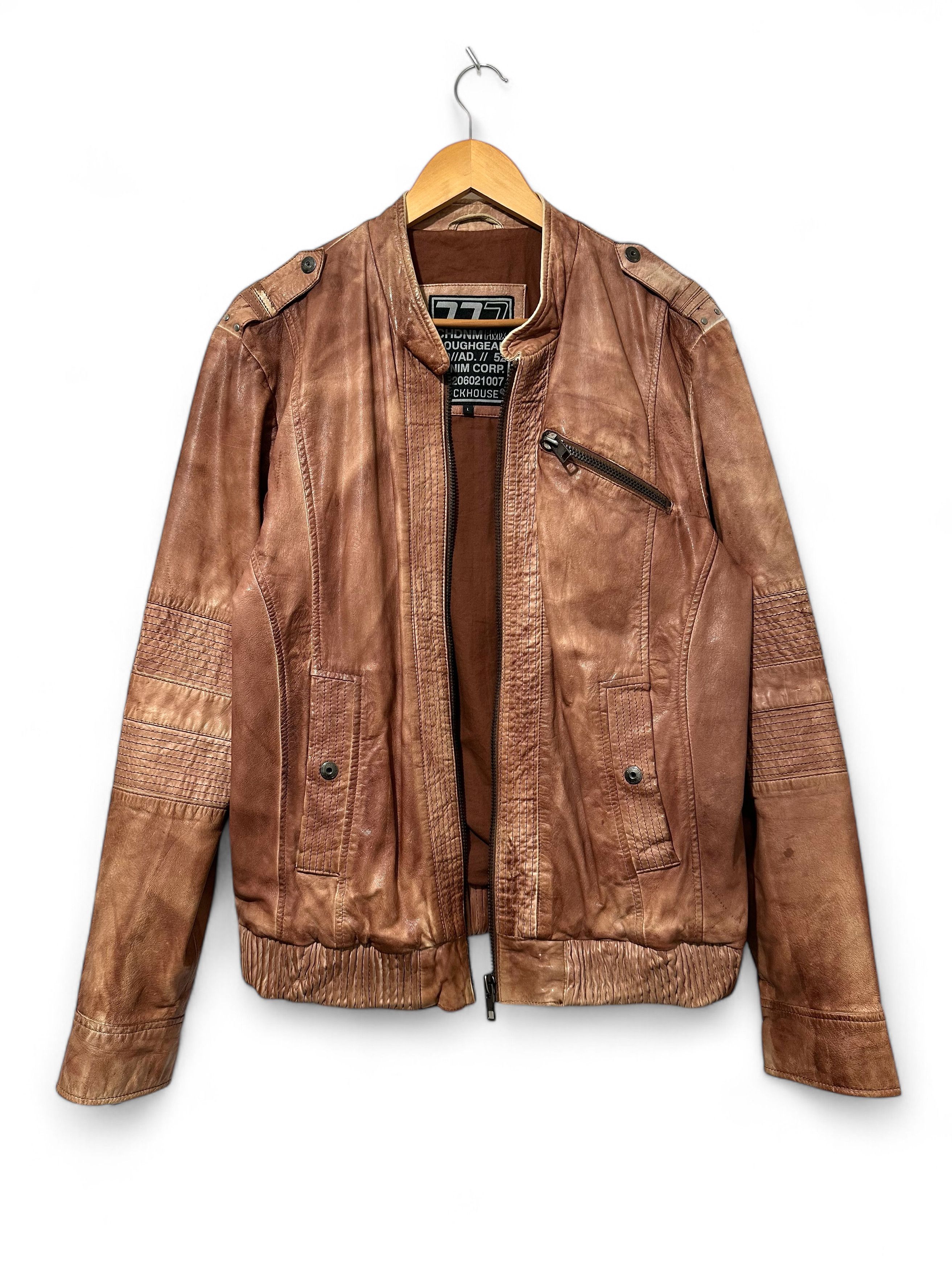 Other Goat Leather Hand Painted Jacket Size US L / EU 52-54 / 3 - 2 Thumbnail