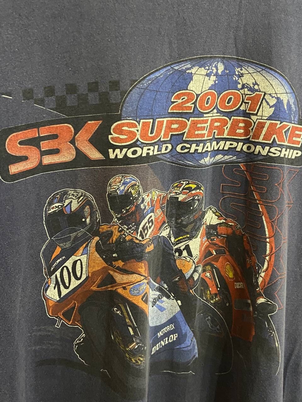Vintage 2001 Vintage MOTO Superbike World Championship T-Shirt Size US M / EU 48-50 / 2 - 3 Thumbnail