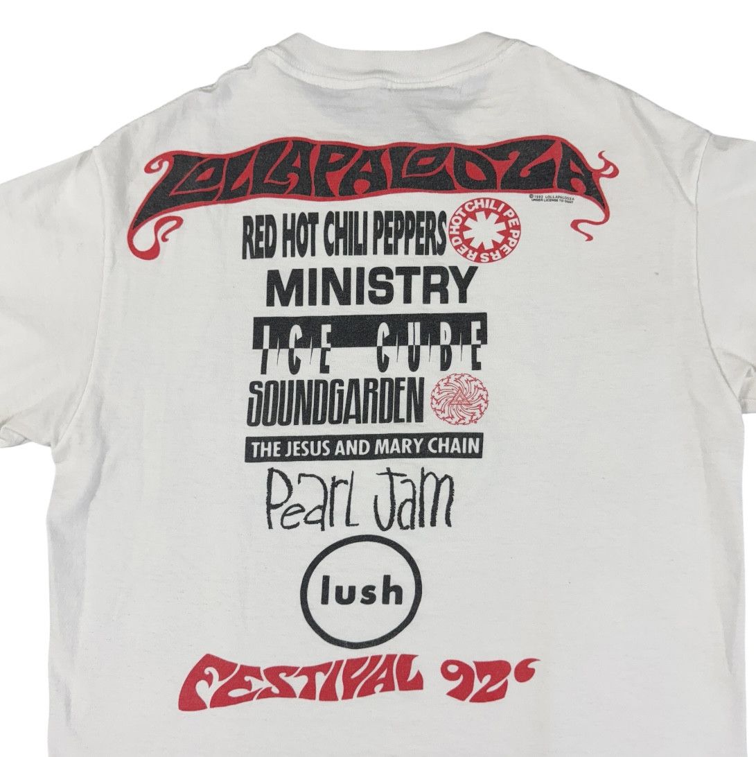 Band Tees 1992 Lollapalooza Festival Shirt Size US L / EU 52-54 / 3 - 4 Thumbnail