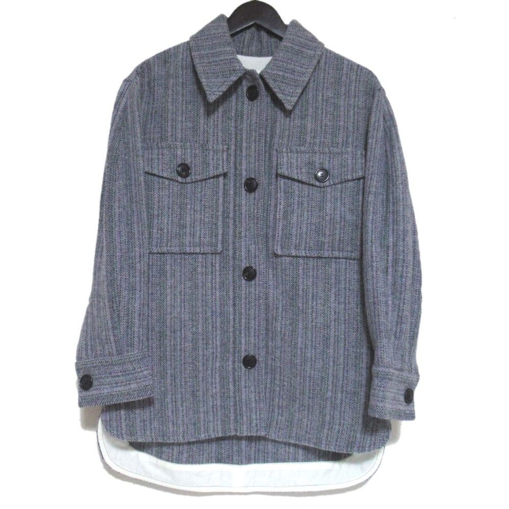 Other Other Isabel Marant Etoile Virgin Wool Tweed CPO Shirt Jacket Others Outerwear DUTY FREE for USA Size ONE SIZE - 1 Thumbnail