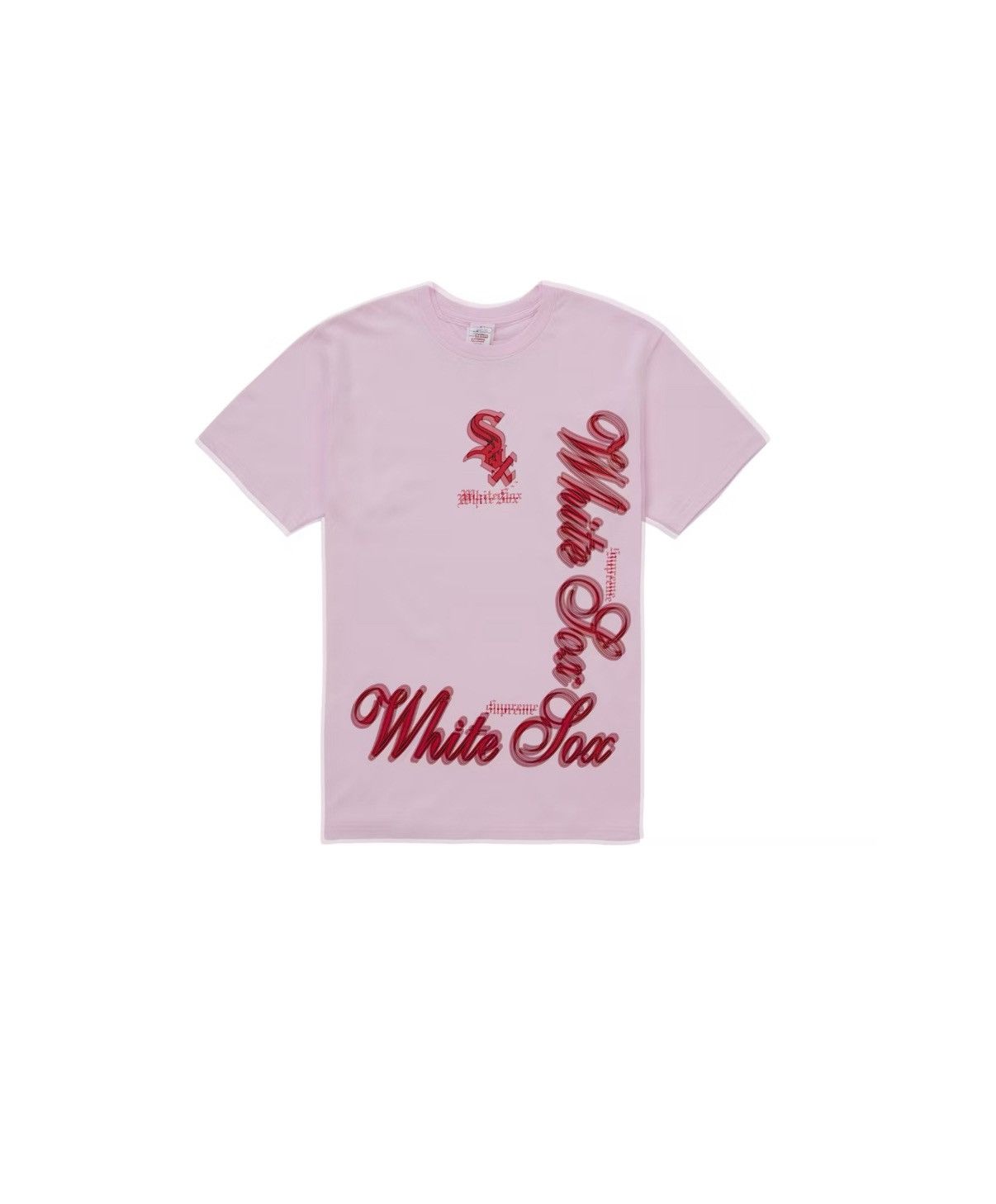 MLB × Supreme Supreme MLB Teams Sox Tee size small pink IN HAND‼️ Size US S / EU 44-46 / 1 - 1 Thumbnail