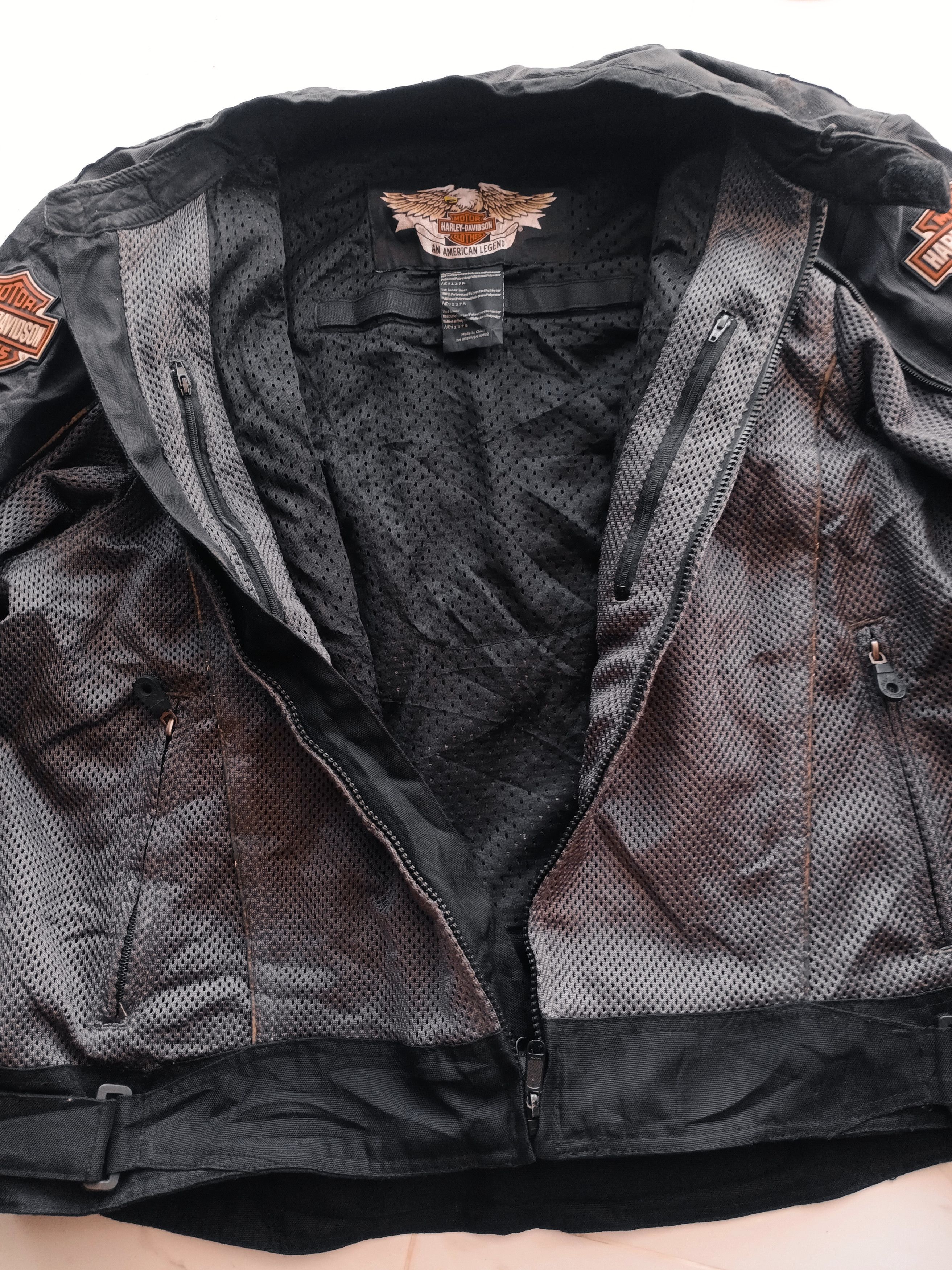 Harley Davidson Harley Davidson Vintage Motorcycle Jacket XL W Layer Size US XL / EU 56 / 4 - 14 Thumbnail