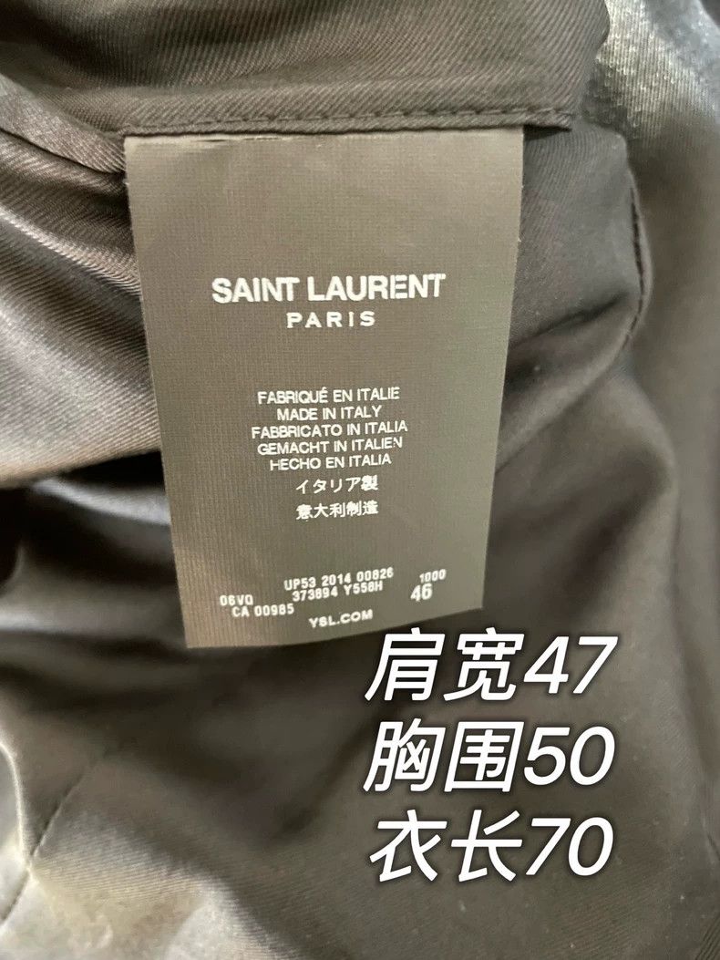 Saint Laurent Paris Saint laurent paris 2015 SS Black Fireworks blazer 2506-Nex Size 46R - 8 Thumbnail
