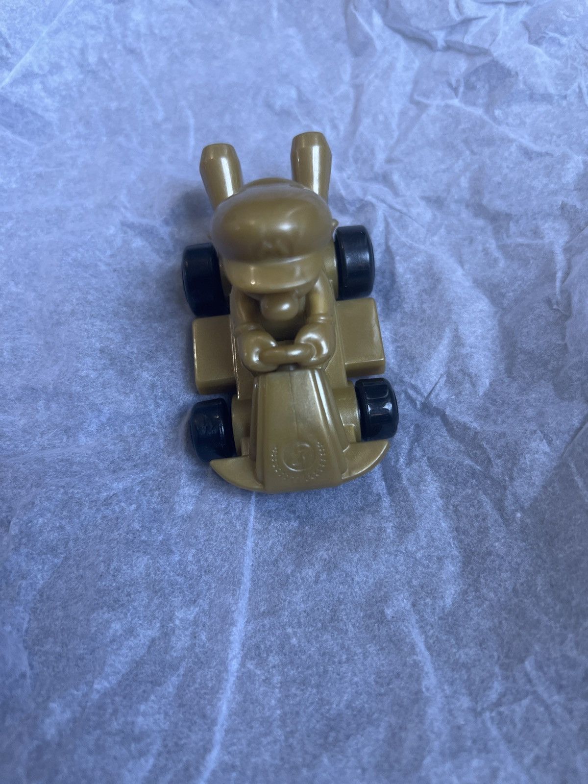 Nintendo 2024 McDonald’s Nintendo Mario Kart 8 Deluxe Gold Mario Kart Size ONE SIZE - 2 Thumbnail