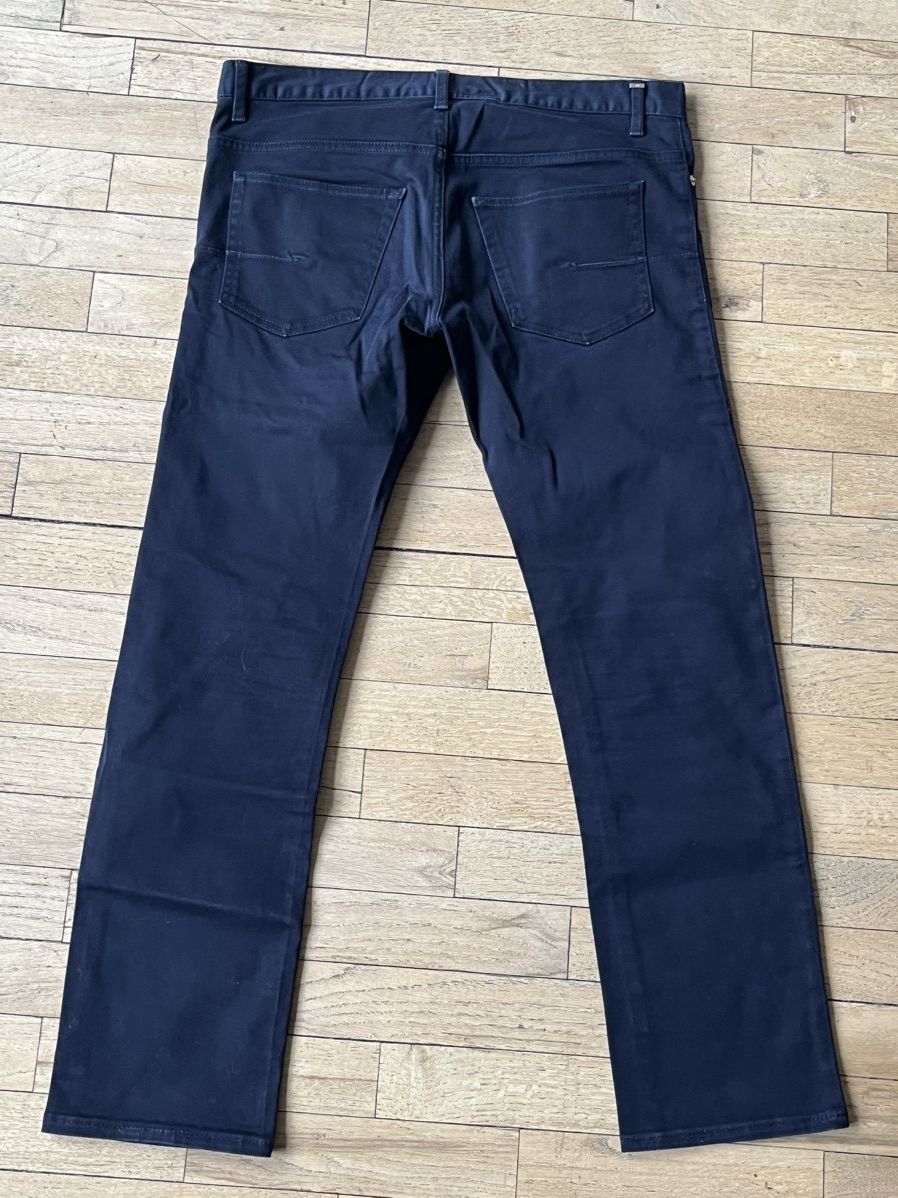 Christian Dior Monsieur × Dior Dior Homme Japan Dark Blue Twill Pants Size US 31 - 2 Thumbnail