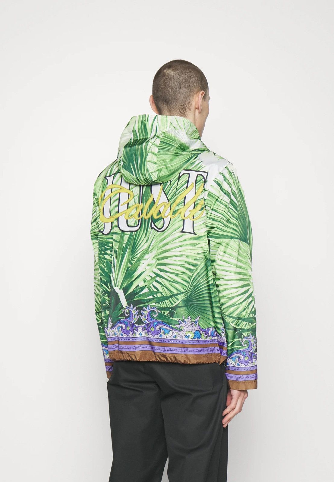 Just Cavalli !DS! FW22 Just Cavalli Eden Foulard Summer Jacket Size US M / EU 48-50 / 2 - 4 Thumbnail