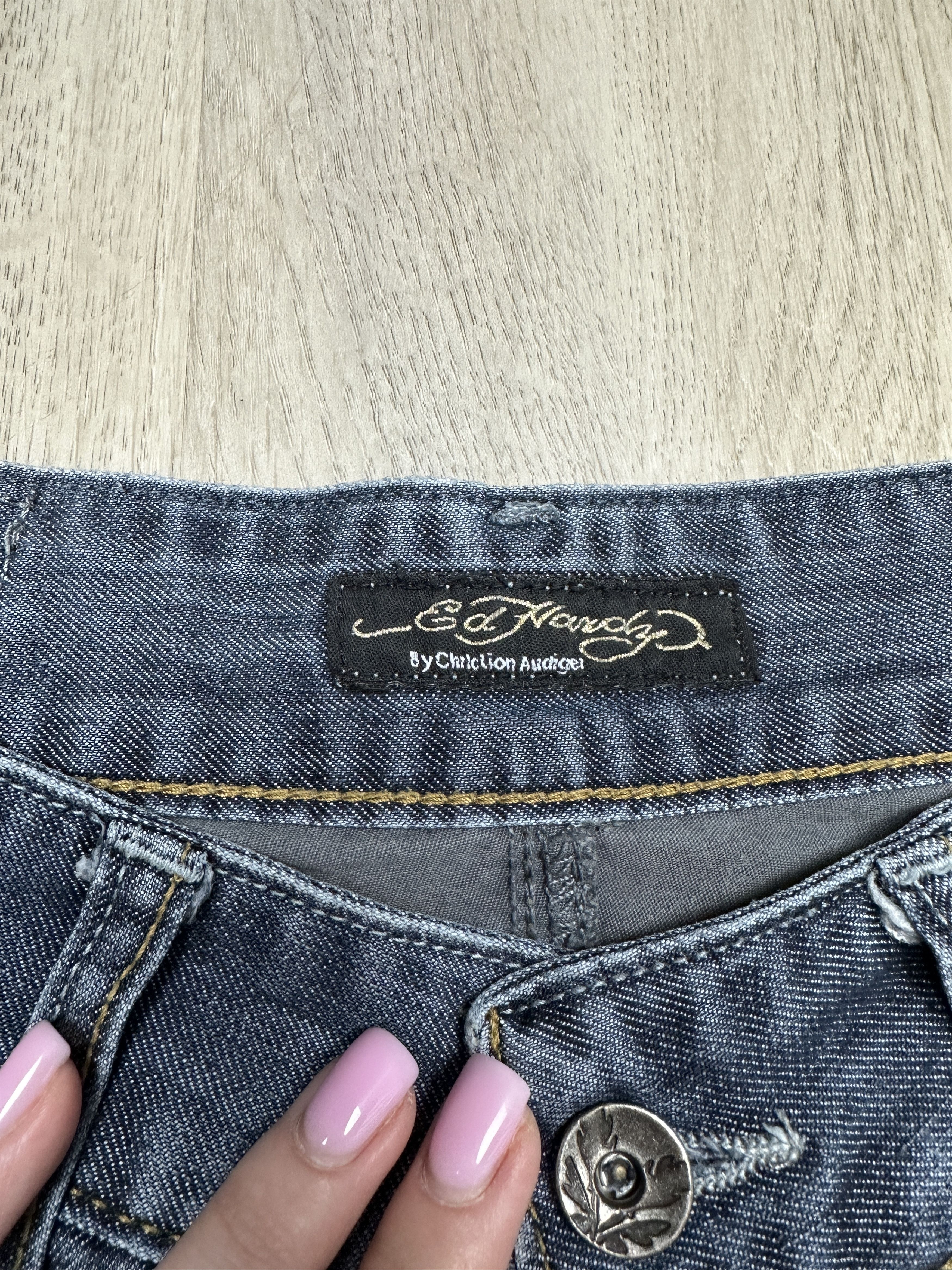Christian Audigier Ed Hardy by Christian Audigier Mens Denim Pants Jeans Size US 30 / EU 46 - 10 Thumbnail