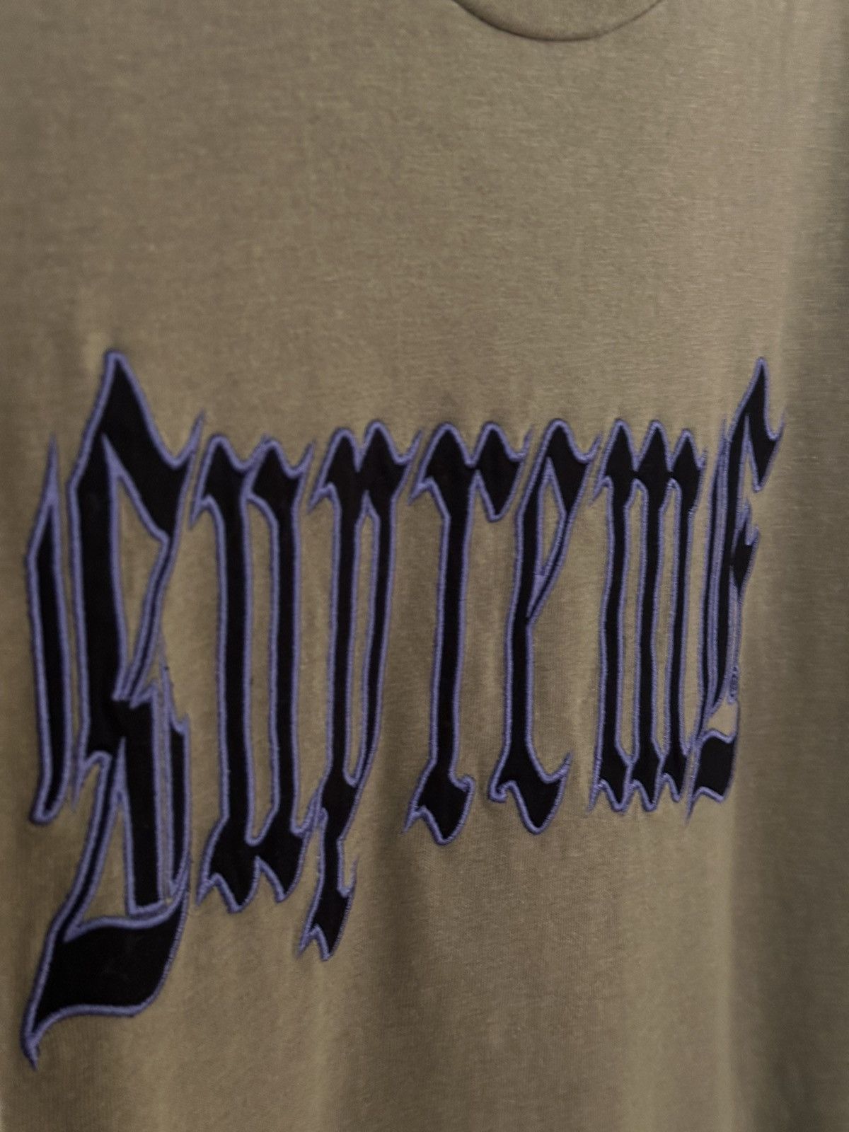 Supreme Supreme Old English S/S Top Tee Size US M / EU 48-50 / 2 - 3 Thumbnail