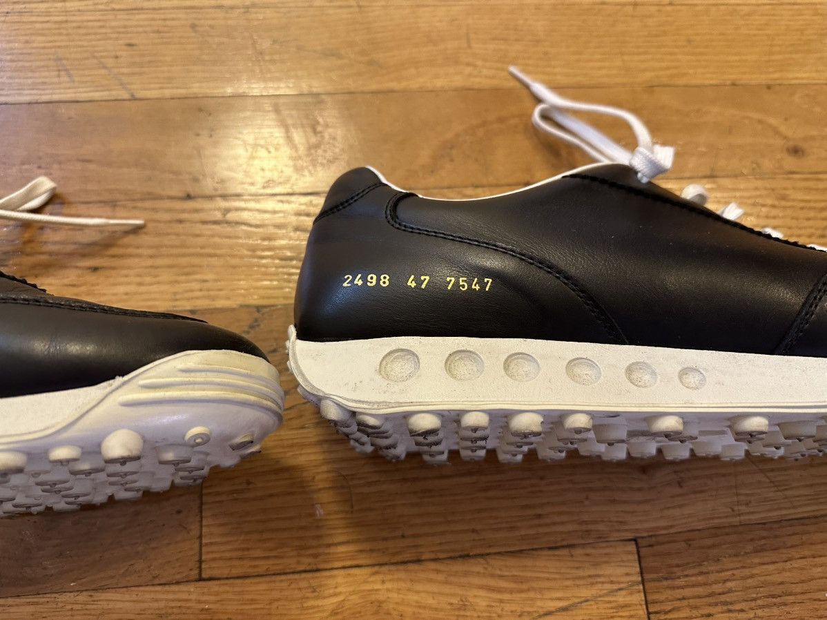 Common Projects Common Projects New Leather Track Sneakers Size US 14 / EU 47 - 2 Thumbnail