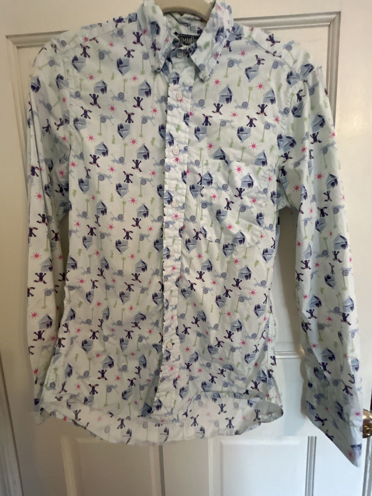 Gitman Bros. Vintage Running Lion Man Button Down Size US S / EU 44-46 / 1 - 1 Thumbnail