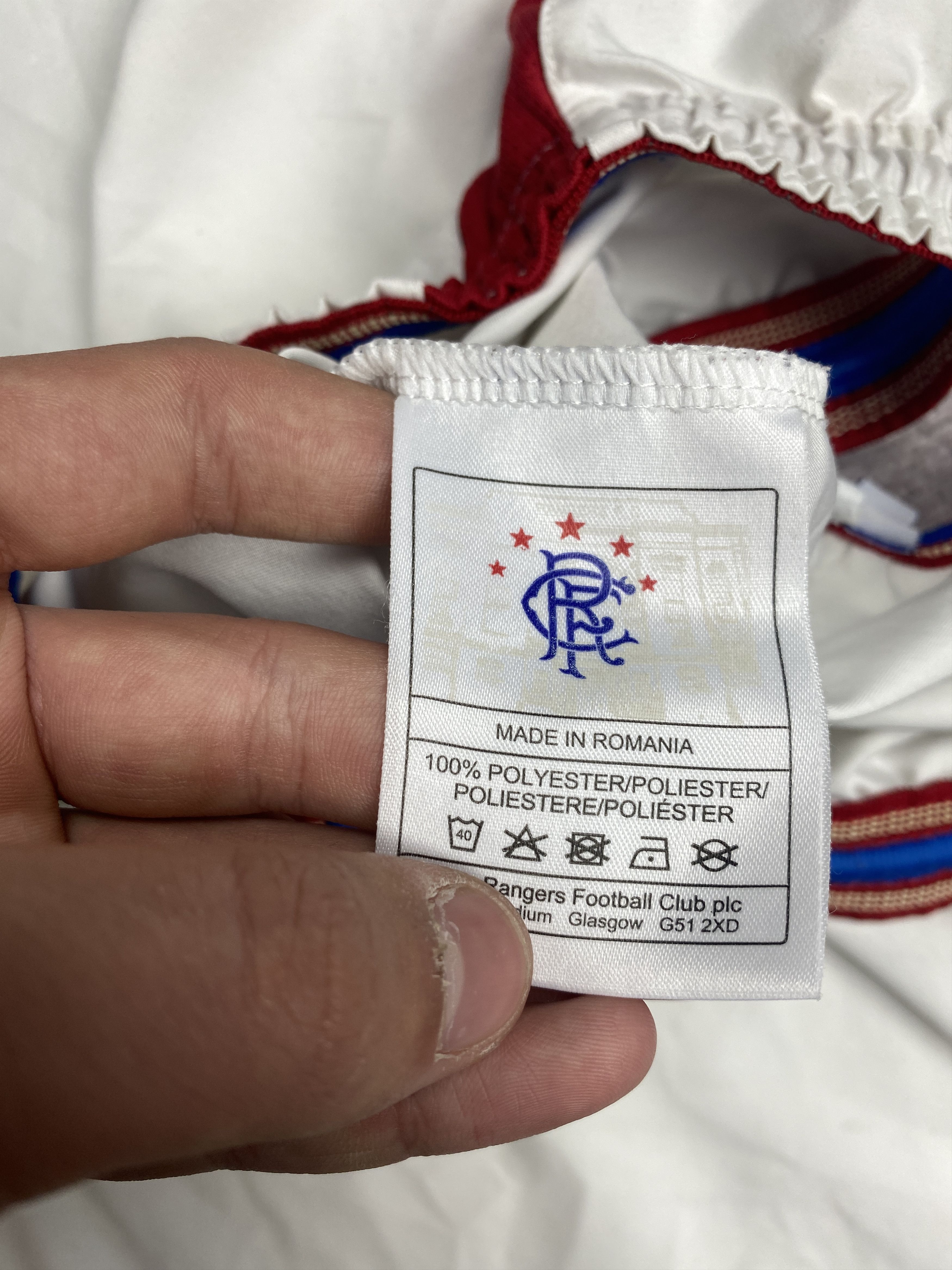 Umbro × Vintage Vintage Umbro Rangers soccer shorts Size US 34 / EU 50 - 5 Thumbnail