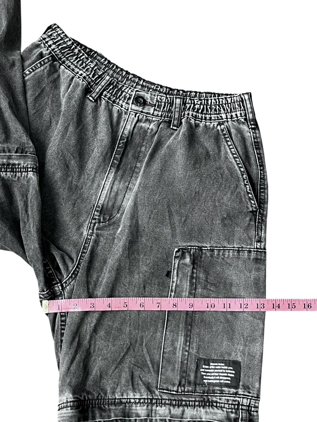 Undercover GU x Undercover Kosmik Noise 2Way Zip Baggy Cargo Pants Size US 32 / EU 48 - 13 Thumbnail