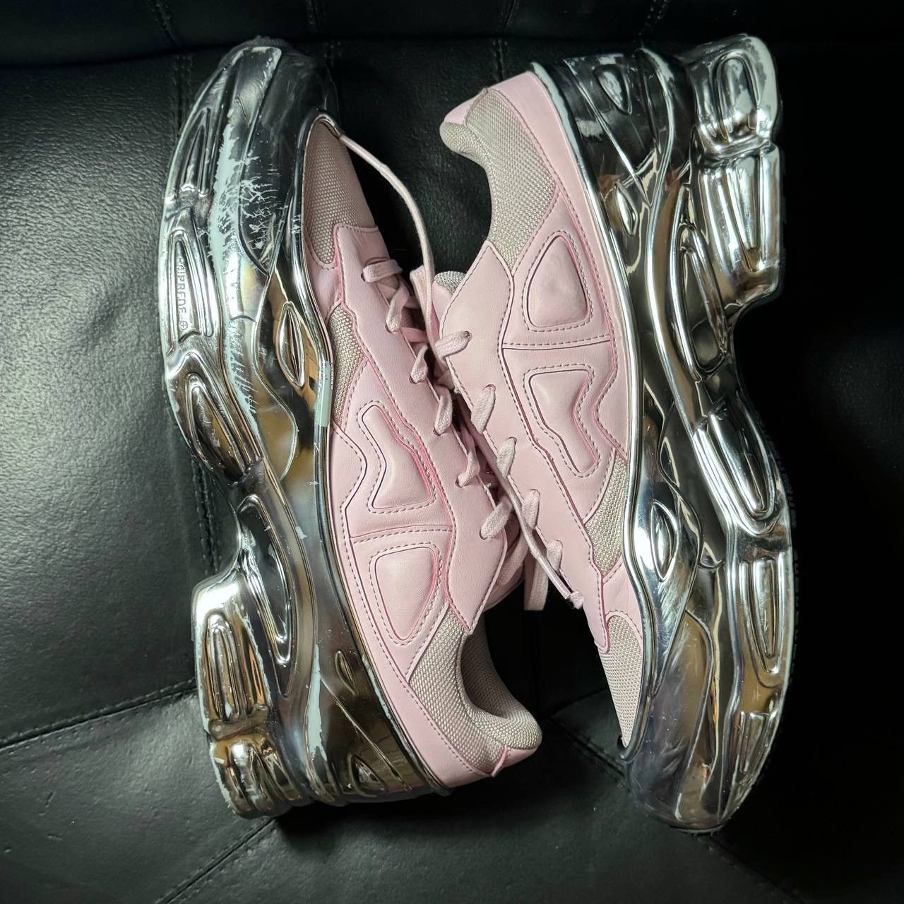 Adidas × Raf Simons 11,5us Adidas Raf Simons Ozweego Pink Size US 11.5 / EU 44-45 - 6 Thumbnail