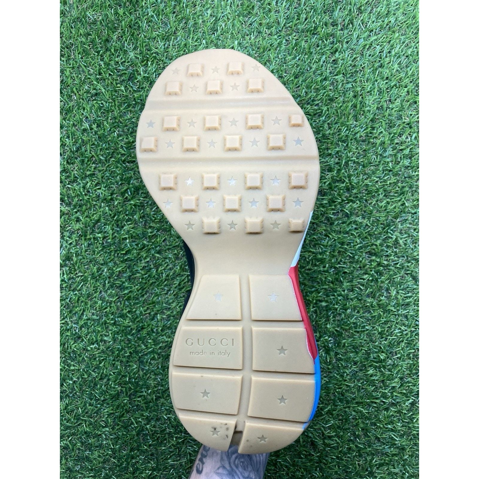 Gucci Size 5.5 G (6 US) - Gucci Rhyton ' Web Print ' | BRAND NEW! Size US 6 / EU 39 - 18 Thumbnail