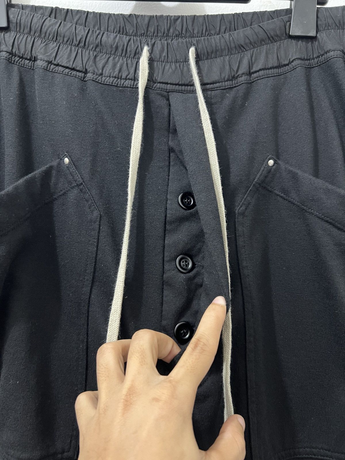 Rick Owens Drkshdw Rick Owens Drkshdw - F/W22 Drawstring Drop Crotch Trouser Size US 32 / EU 48 - 7 Thumbnail