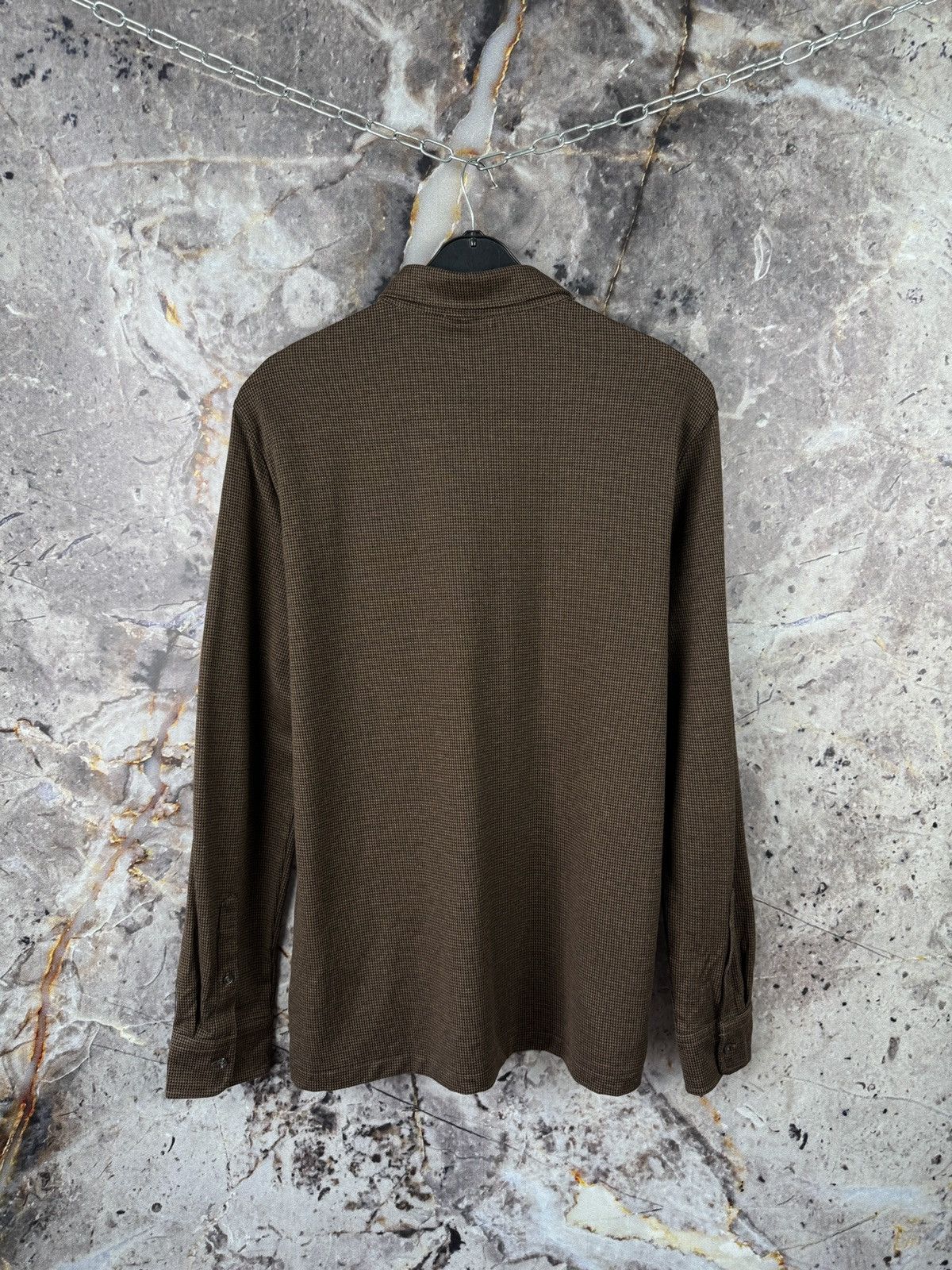 Polo Ralph Lauren Men’s Polo Ralph Lauren Shirt Long Sleeve Brown Luxury SizeL Size US L / EU 52-54 / 3 - 11 Thumbnail