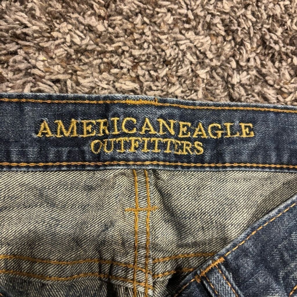 American Eagle Outfitters Men's American Eagle Straight Jeans Size US 32 / EU 48 - 8 Thumbnail