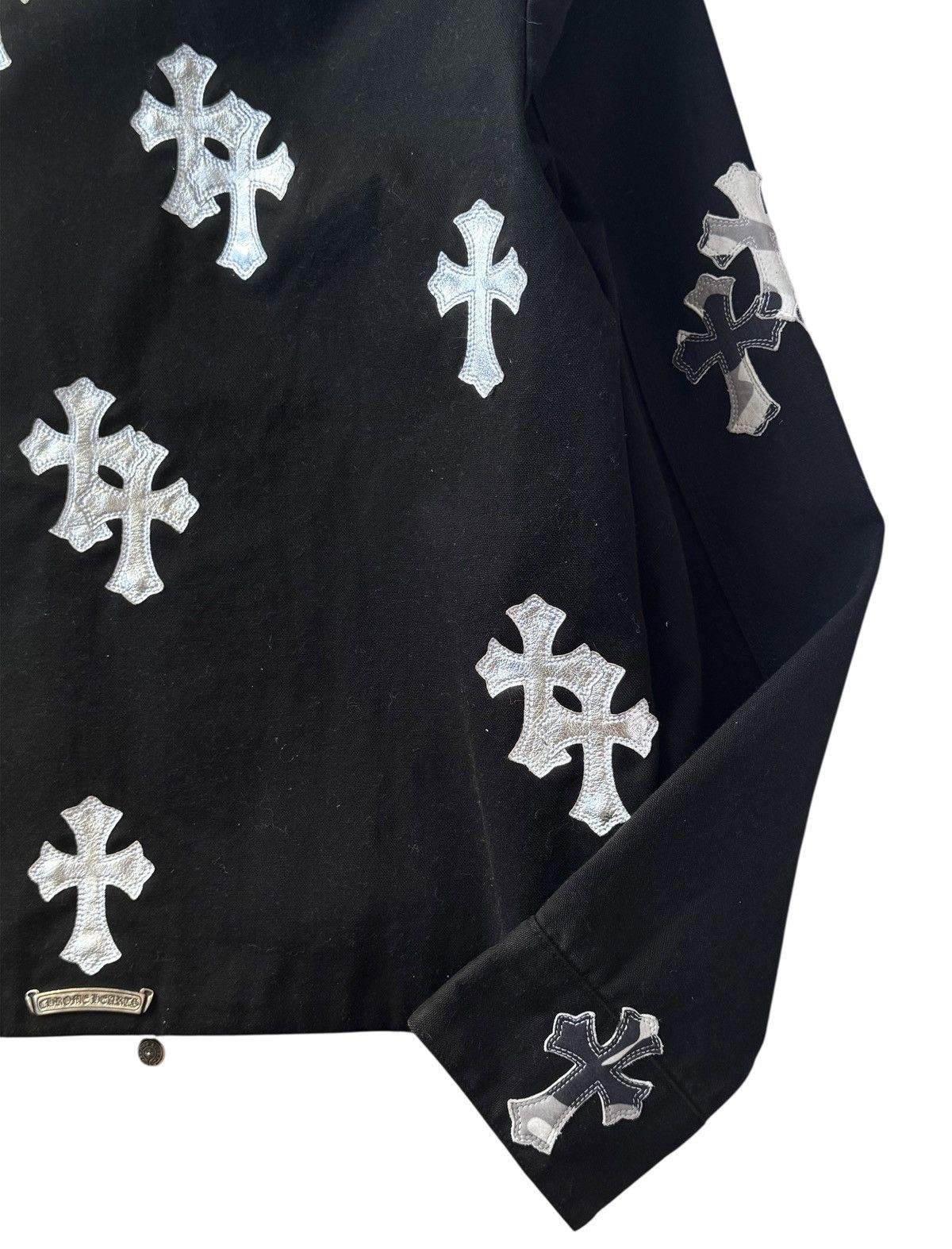 Chrome Hearts Chrome Hearts VIP Exclusive Camo Silver Patch Work Jacket Size US M / EU 48-50 / 2 - 4 Thumbnail