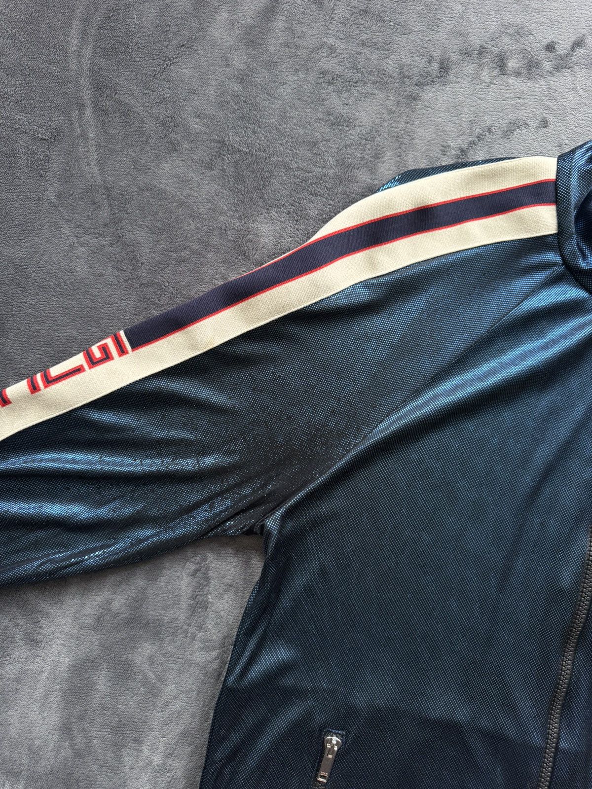Gucci Gucci Logo Striped Track Jacket Size S / US 4 / IT 40 - 23 Thumbnail