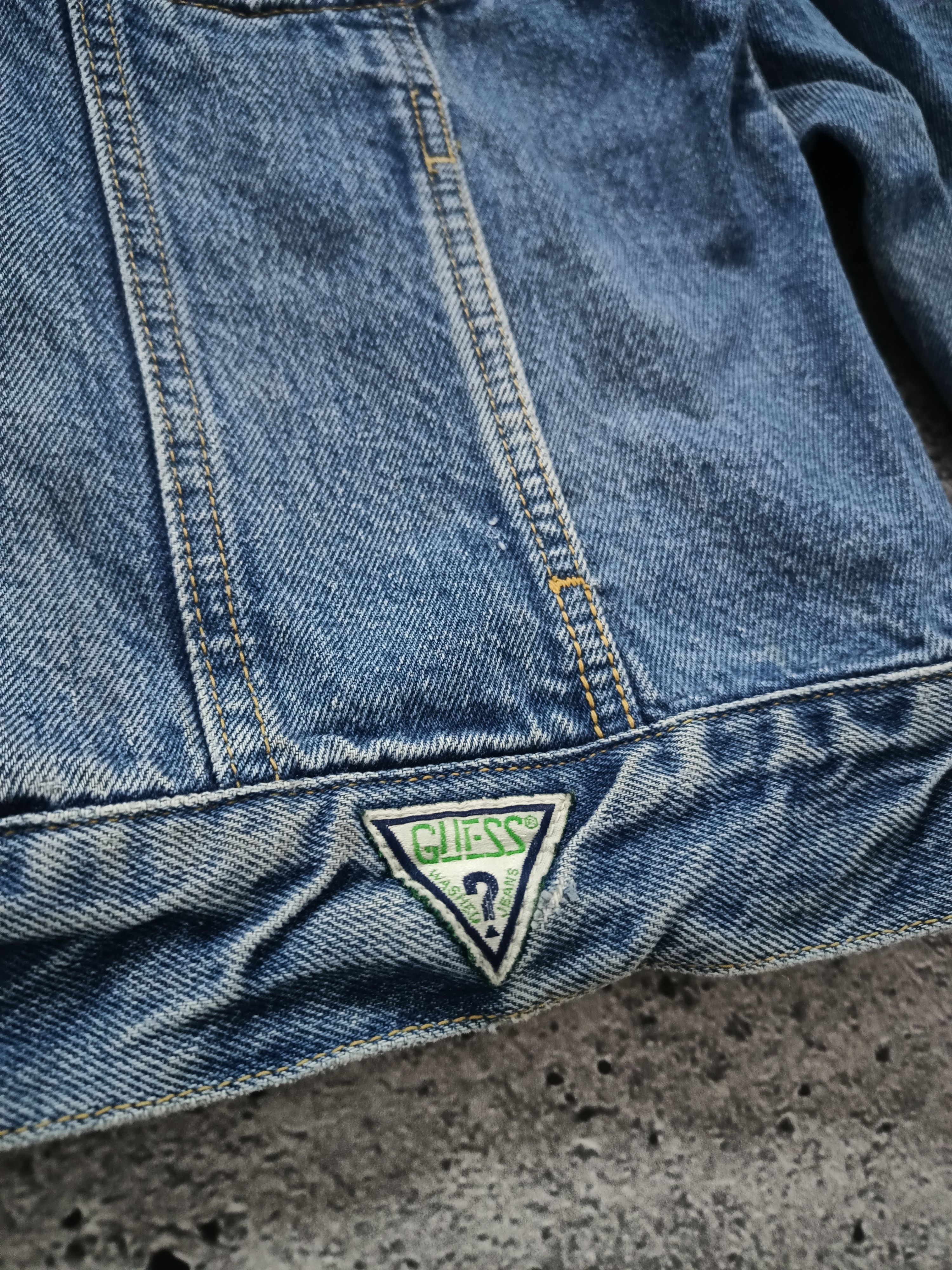 Georges Marciano × Guess × Vintage vtg 90s guess x george marciano denim jacket Size US S / EU 44-46 / 1 - 3 Thumbnail