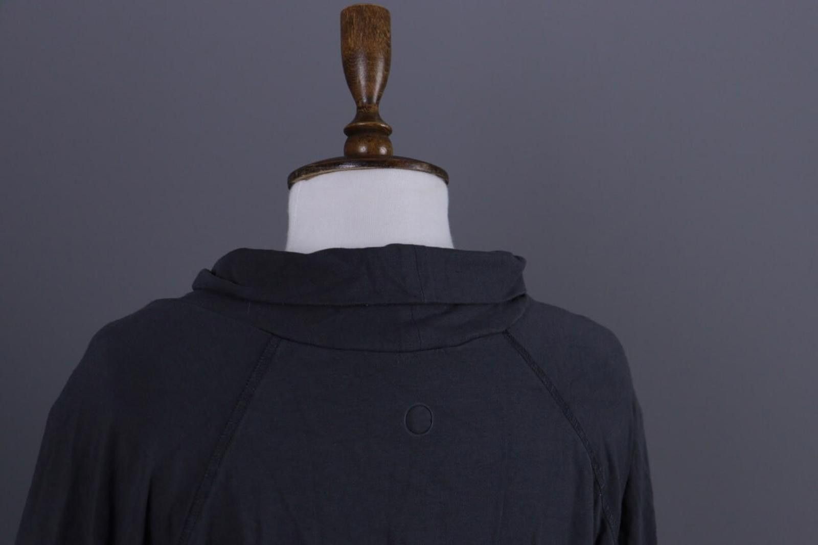 Oscar De La Renta Oska Gray Lagenlook Cowl Neck Pullover Tunic Shirt Size 2 Size XS / US 0-2 / IT 36-38 - 11 Thumbnail