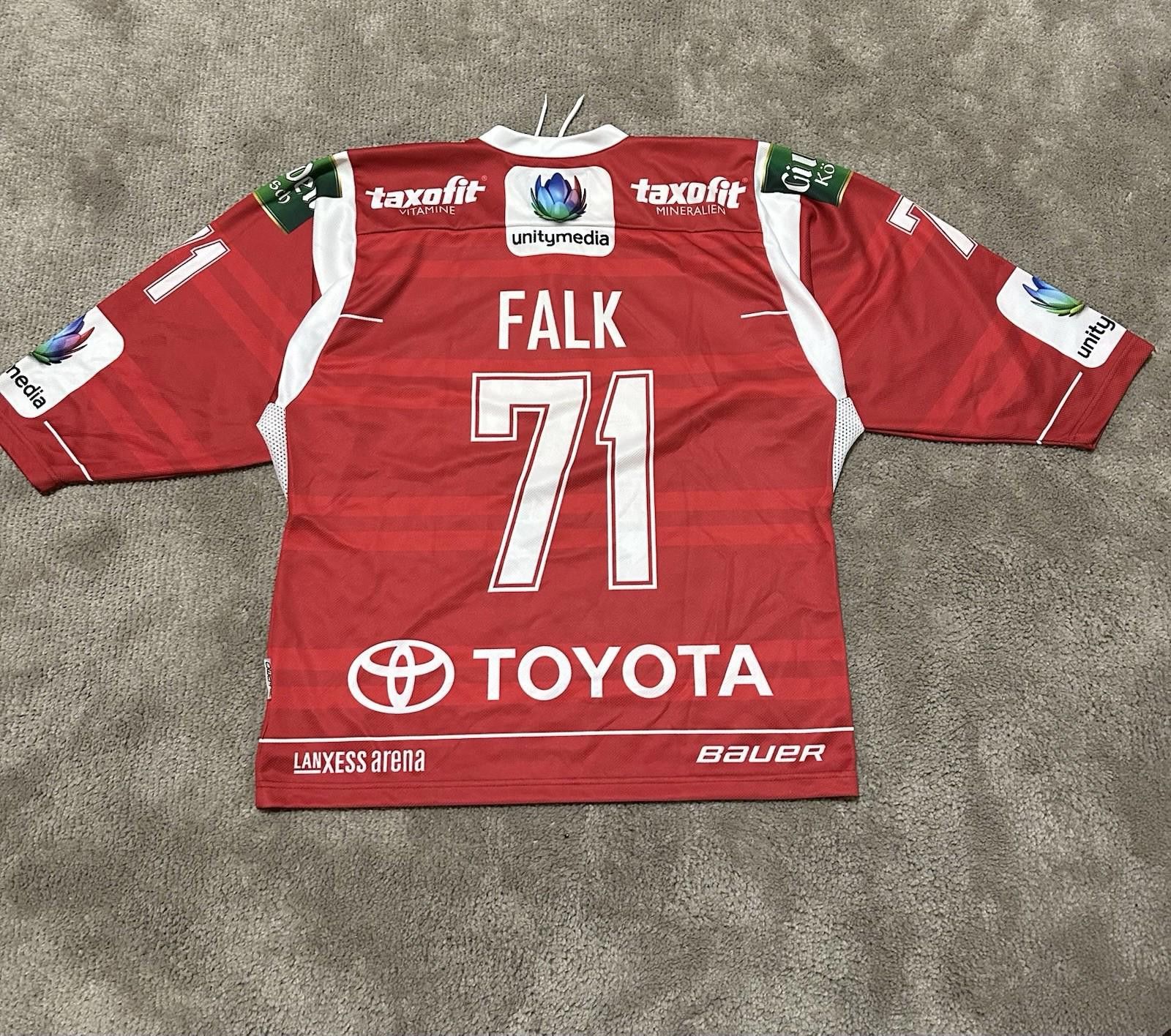 Other Kölner Haie Hockey Trikot Jersey Shirt FALK #71 Jersey Sz M Size US M / EU 48-50 / 2 - 9 Thumbnail