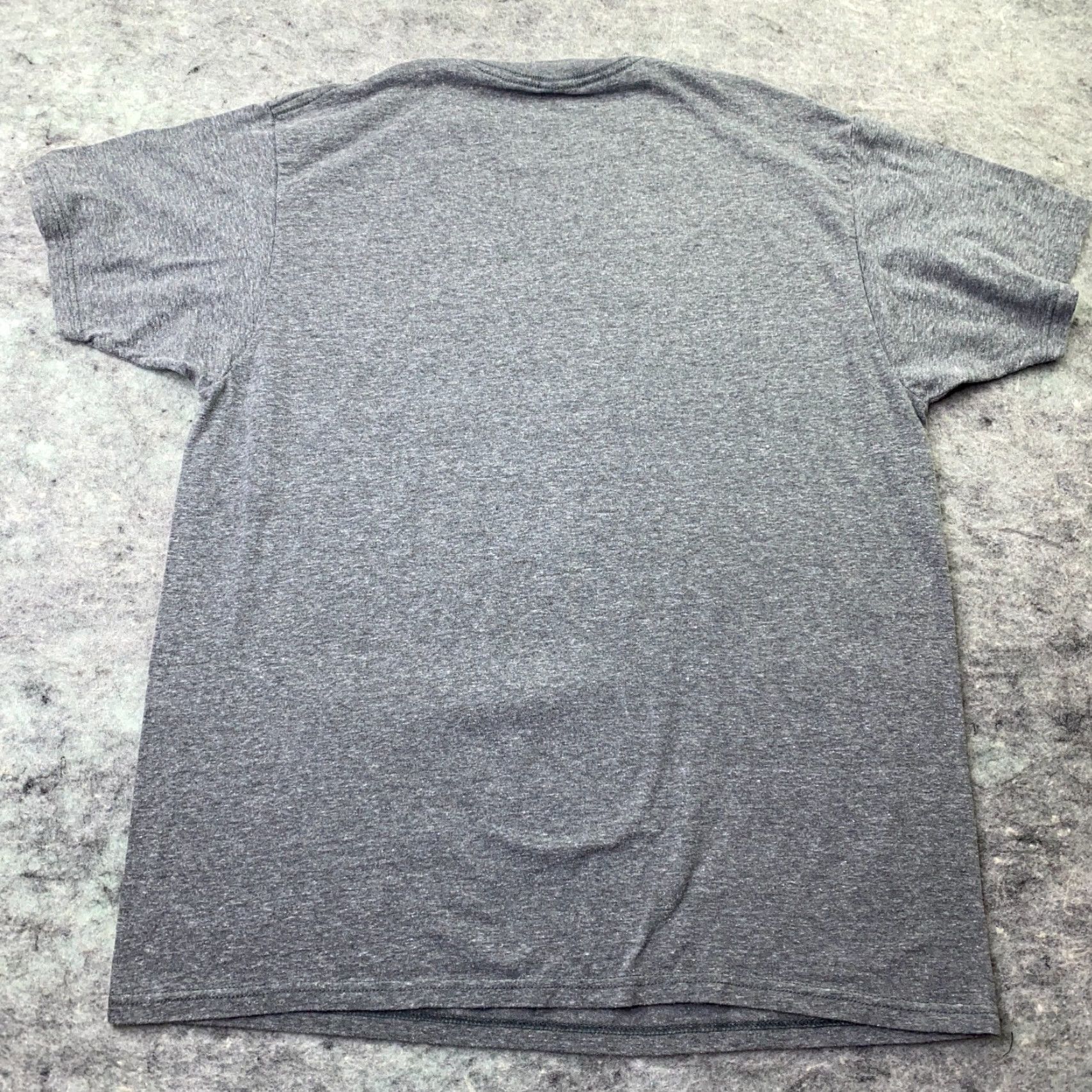 Disney Disney Shirt Mens Adult Large Gray Ariel Little Mermaid Short Sleeve Crew Neck Cotton Blend Graphic Print 90s Movie Theme Size US L / EU 52-54 / 3 - 5 Thumbnail