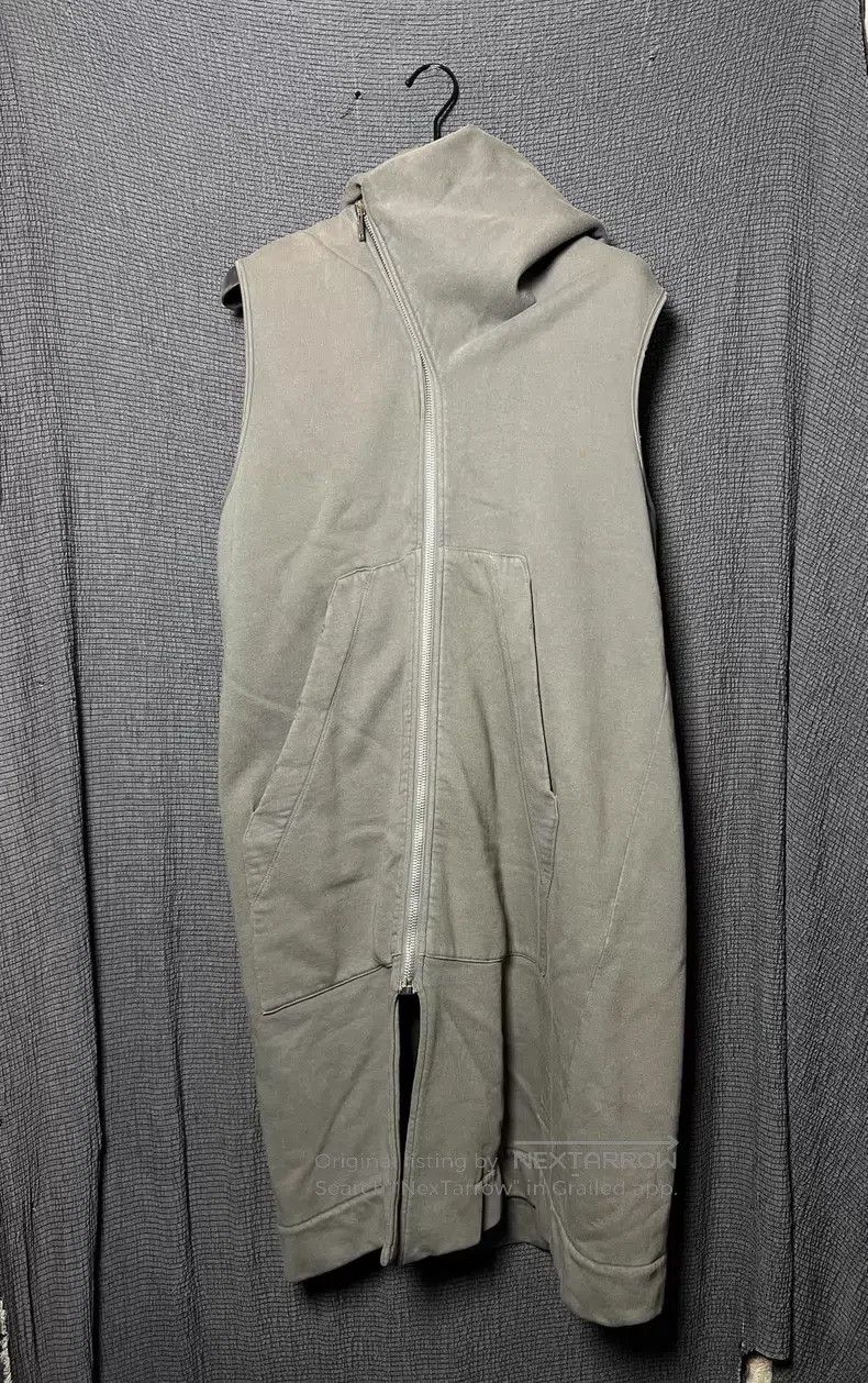Rick Owens Rick Owens Slant Zip-up Wizard Hat Sleeveless Long Cloak V Size US S / EU 44-46 / 1 - 1 Thumbnail