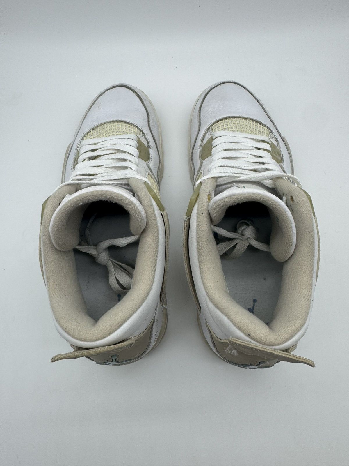 Jordan Brand × Nike Nike Air Jordan Retro 4 Linen GS 487724-118 Youth Size 6.5Y Size US 6.5 / EU 39-40 - 8 Thumbnail
