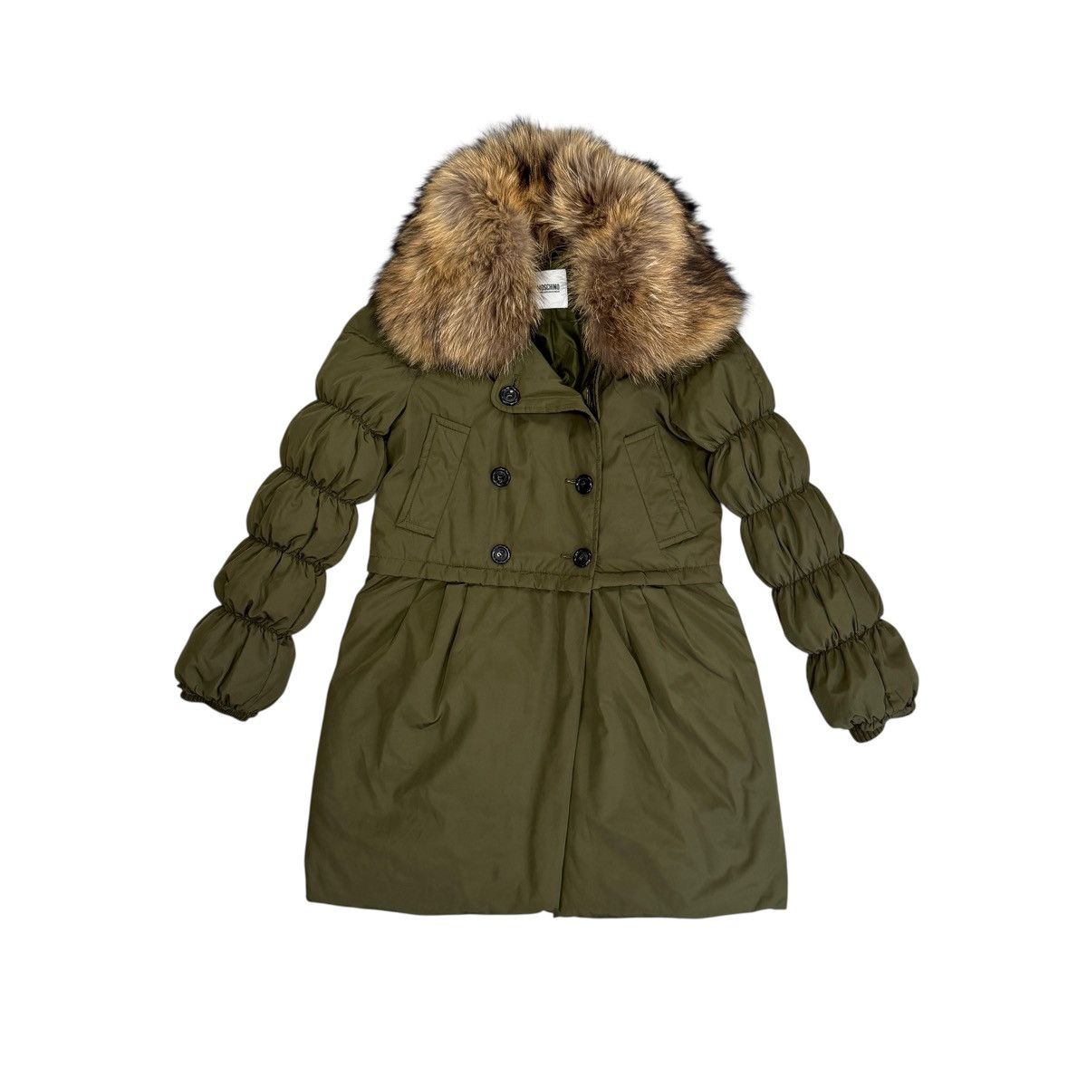 Moschino Moschino Cheap and Chic Women Fur Coat Jacket Size 34 / US 4 Size XS / US 0-2 / IT 36-38 - 1 Thumbnail