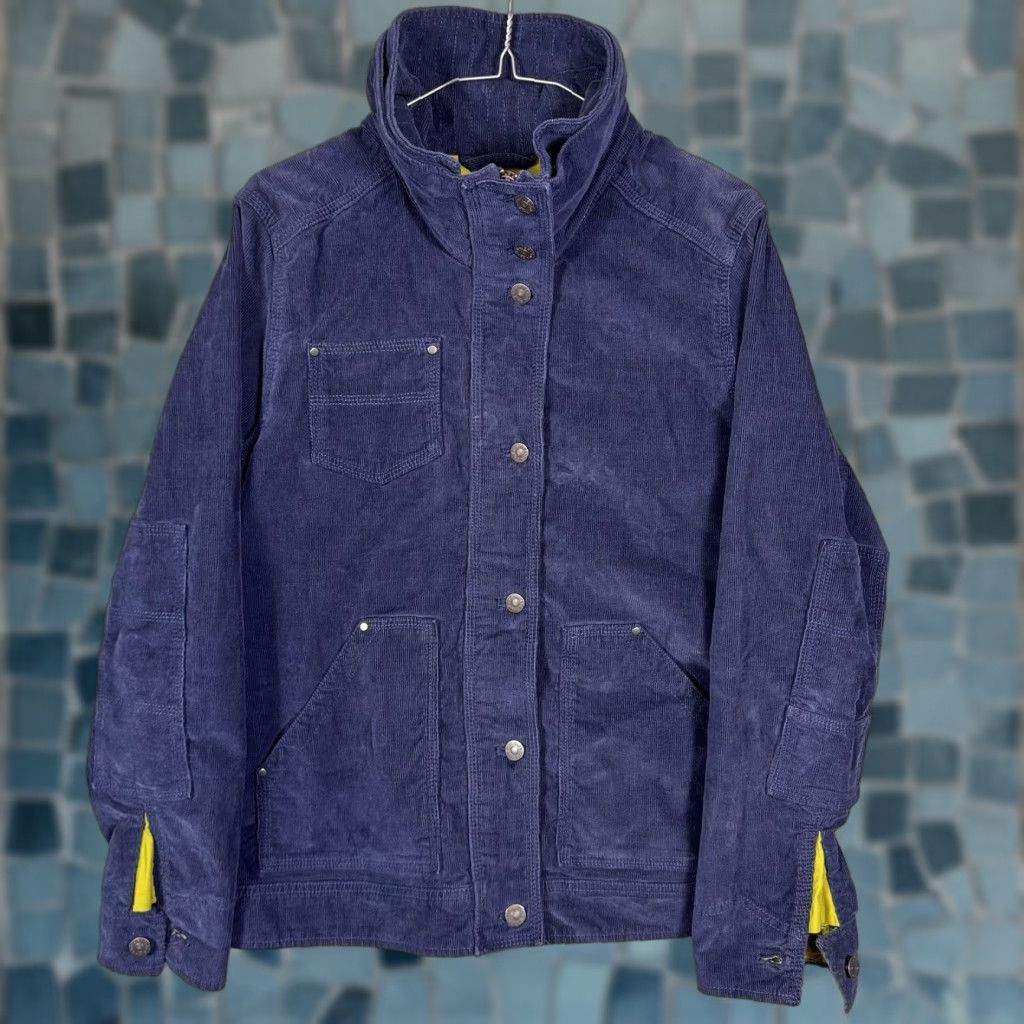 Eddie Bauer VINTAGE Eddie Bauer Jacket Womens L Corduroy Trucker Y2K Chore Field Barn Cargo Jacket Size L / US 10 / IT 46 - 1 Thumbnail