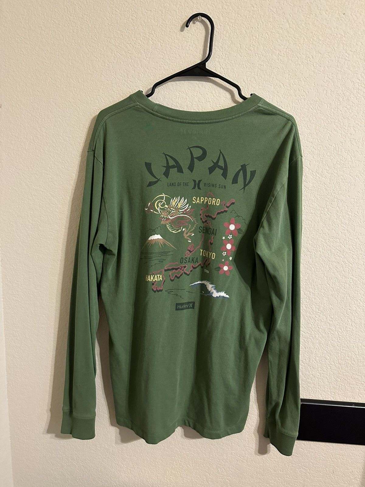 Hurley Hurley Japan surfwear vintage long sleeve trip shirt M Size US M / EU 48-50 / 2 - 1 Thumbnail