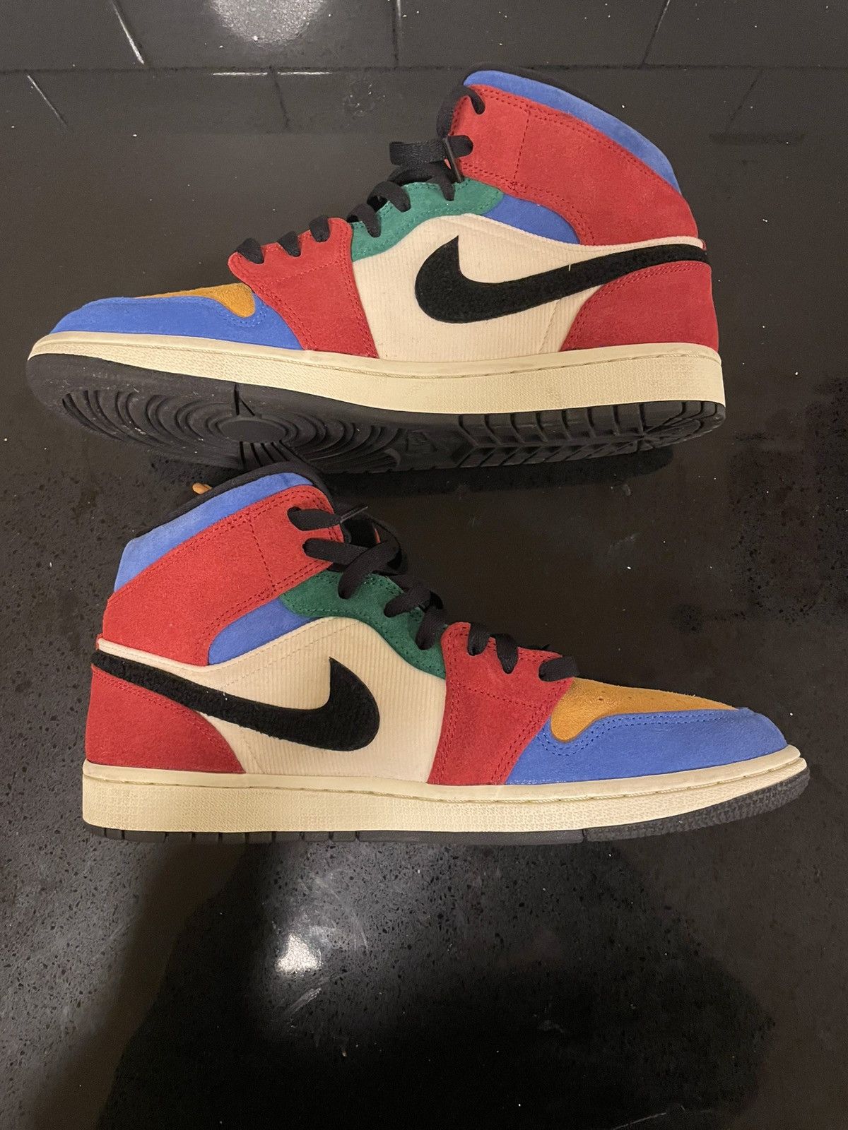 Jordan Brand × Nike Jordan 1 Fearless Blue the Great Size US 11 / EU 44 - 1 Thumbnail