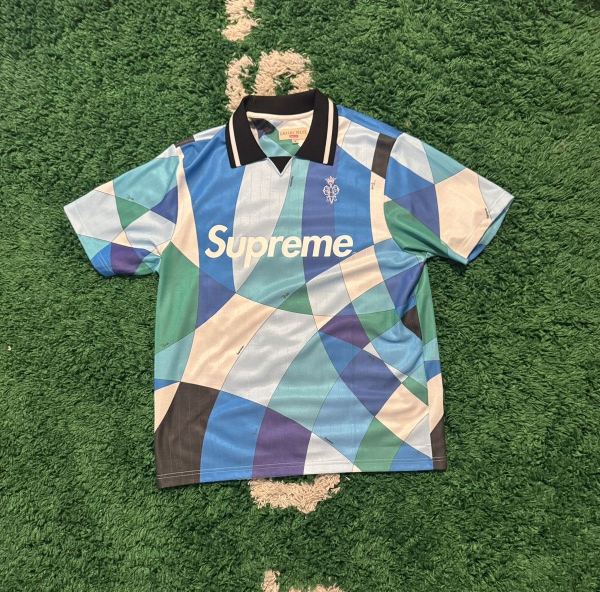 Supreme Supreme Emilio Pucci Soccer Jersey Size US M / EU 48-50 / 2 - 2 Thumbnail