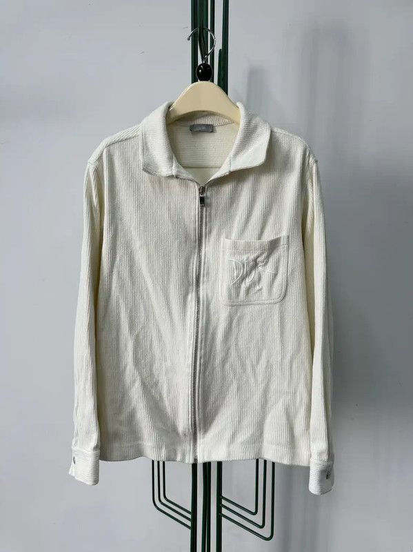 Dior Dior Embroidered White Long Sleeve Jacket 0089 Size US M / EU 48-50 / 2 - 1 Thumbnail