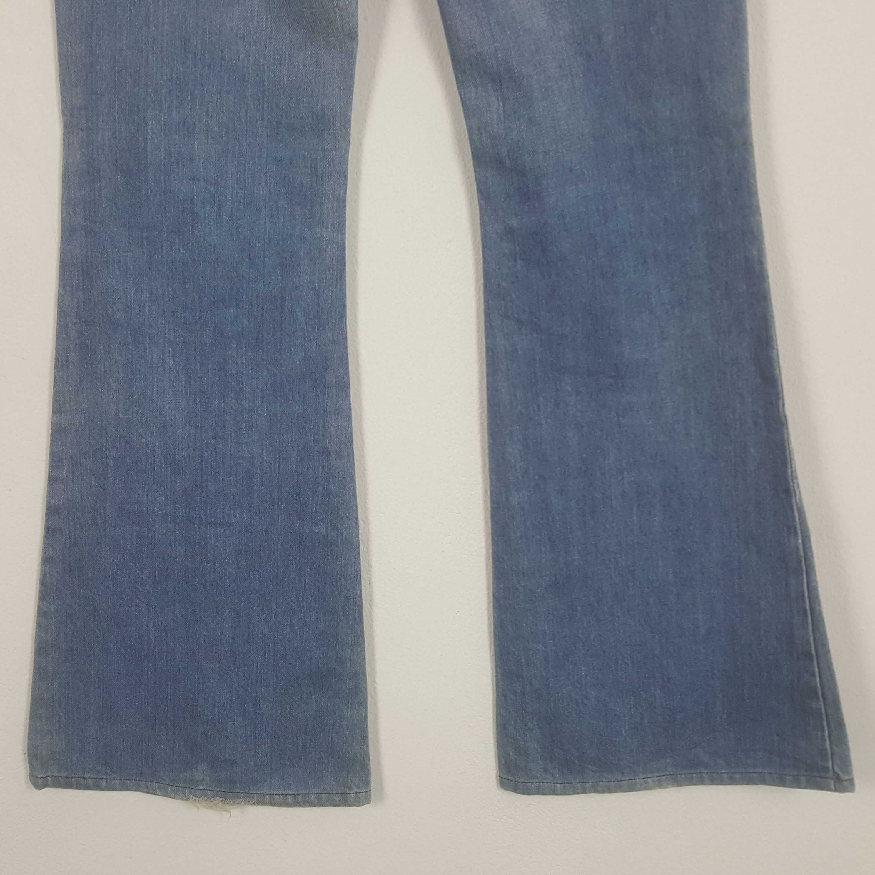 Hysteric Glamour × Japanese Brand × Vintage Vintage Hysteric Glamour Japanese Custom Art Bootcut Jeans Size US 27 - 3 Thumbnail