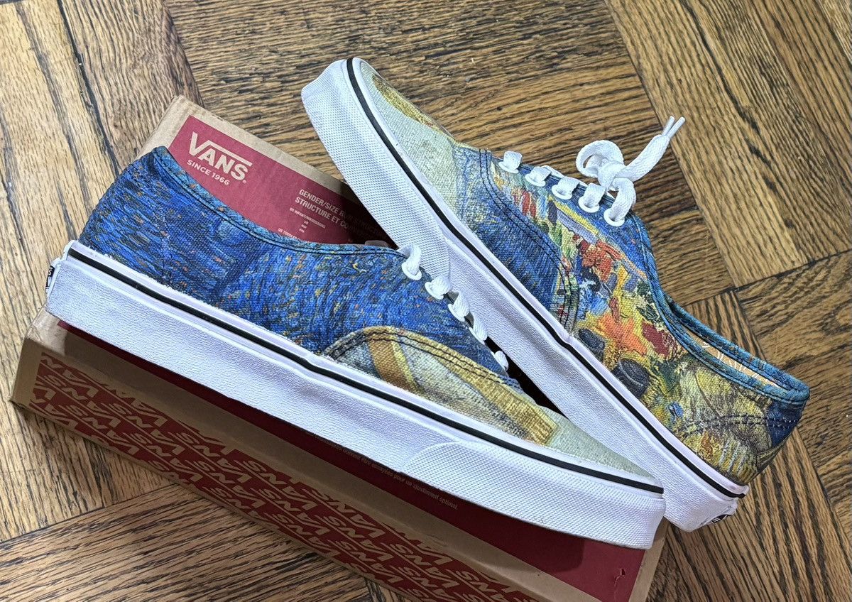 Vans Vans x Vincent Van Gogh Museum Self Portrait Size US 8.5 / EU 41-42 - 2 Thumbnail