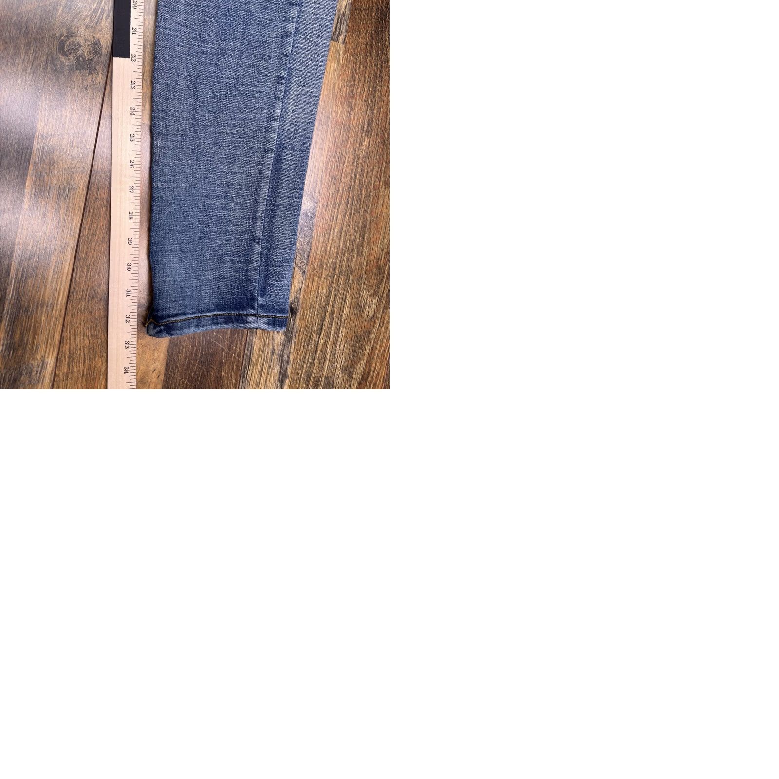 MNML MNML Skinny Jeans Mens 38 Ankle Zip Distressed Stretch Jeans Size US 38 / EU 54 - 9 Thumbnail