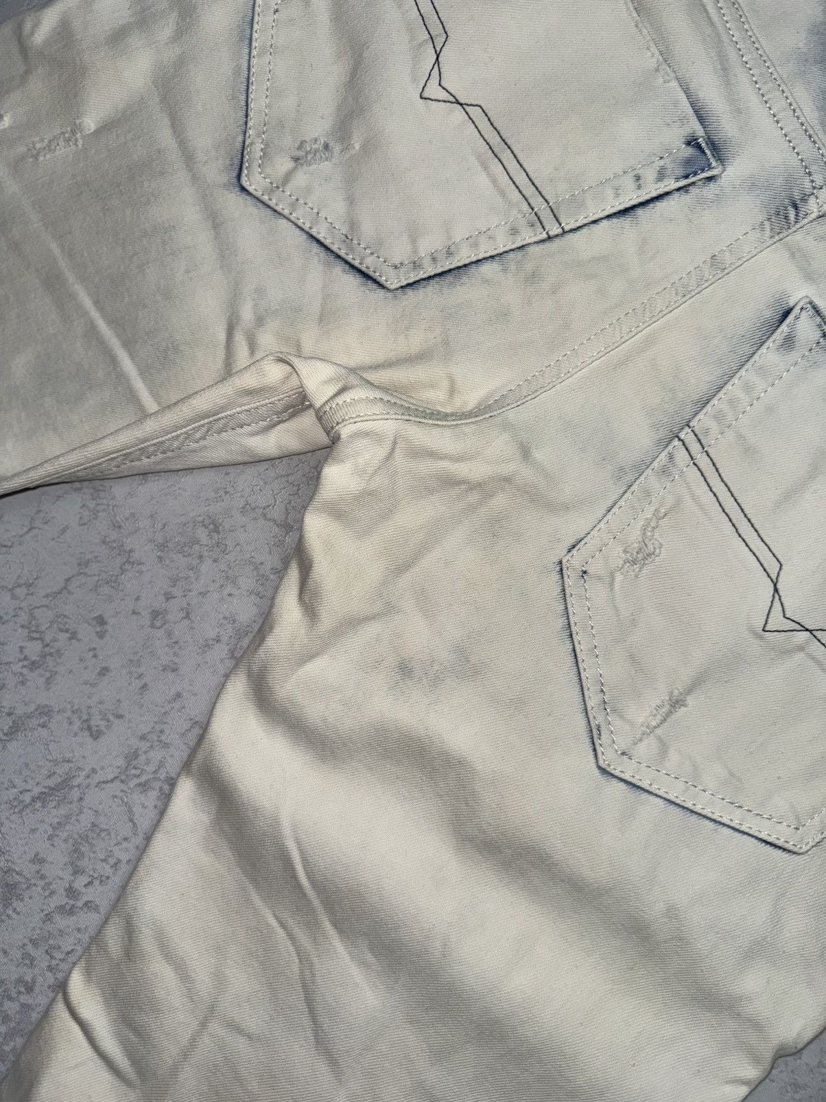 Diesel RARE Diesel Distressed Tepphar Slim Jeans Size US 31 - 20 Thumbnail