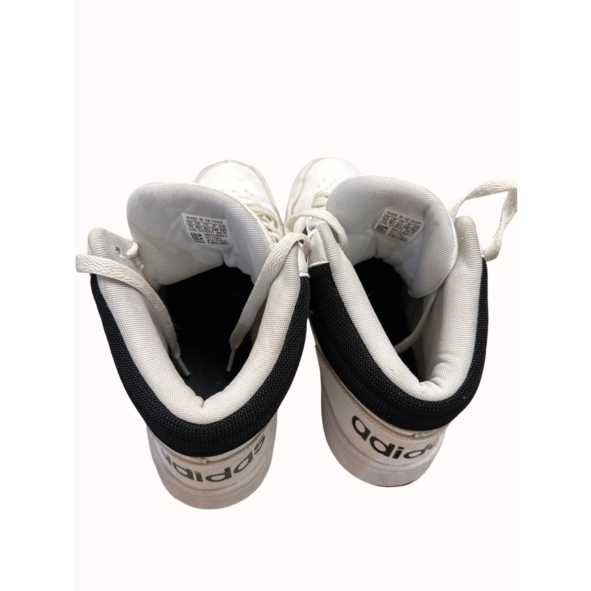 Adidas Adidas hoops basketball shoes sneakers men’s white size 11 S Size US 11 / EU 44 - 13 Thumbnail