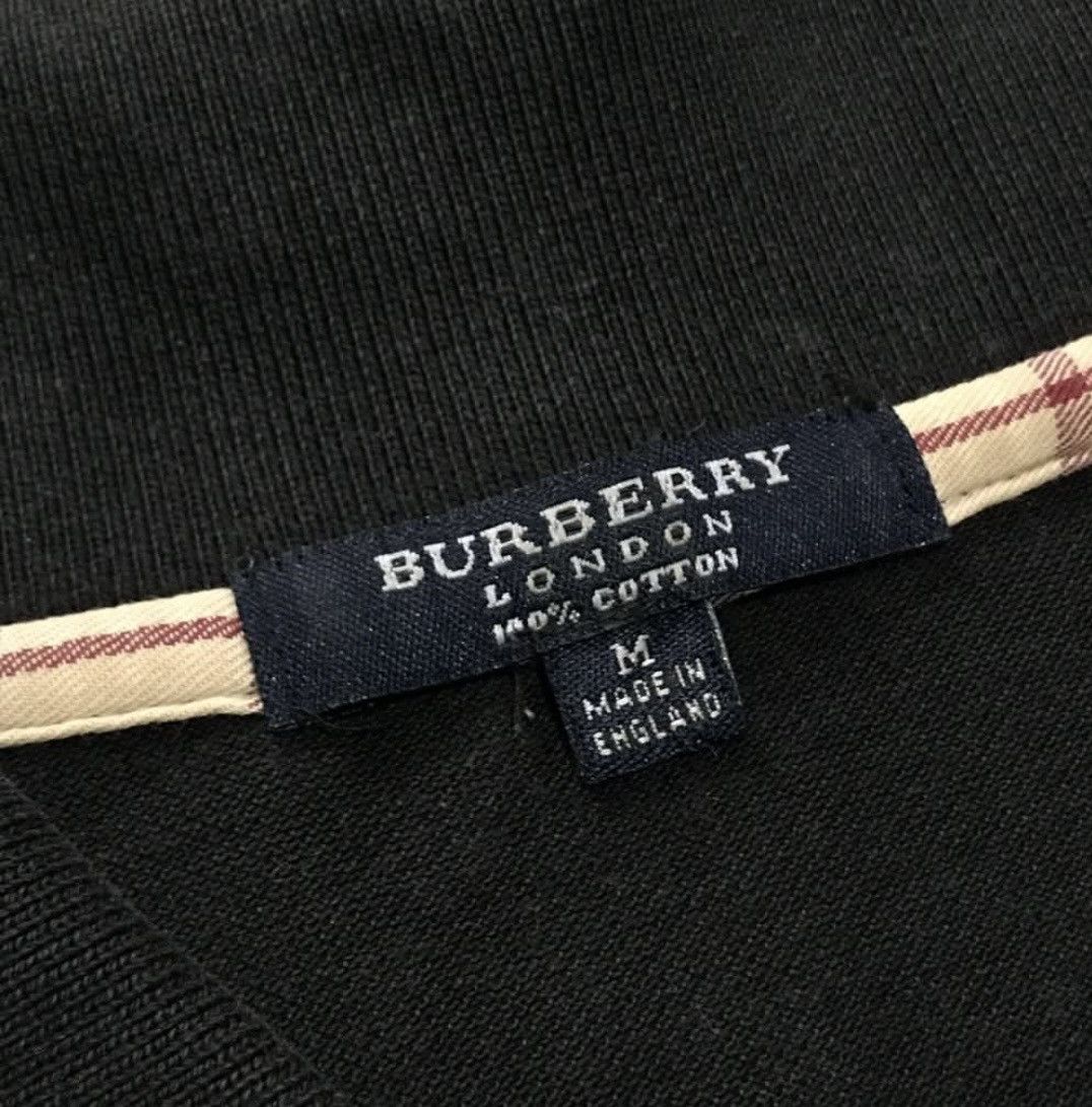 Burberry × Vintage Vintage 90s Burberry London Rugby Polos Size US M / EU 48-50 / 2 - 3 Thumbnail