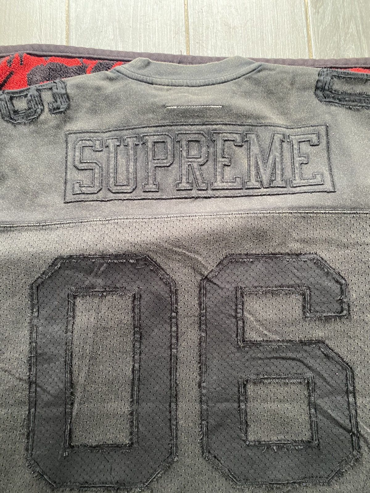 Maison Margiela × Supreme Supreme MM6 Maison Margiela Cotton Football Jersey Medium Size US M / EU 48-50 / 2 - 4 Thumbnail